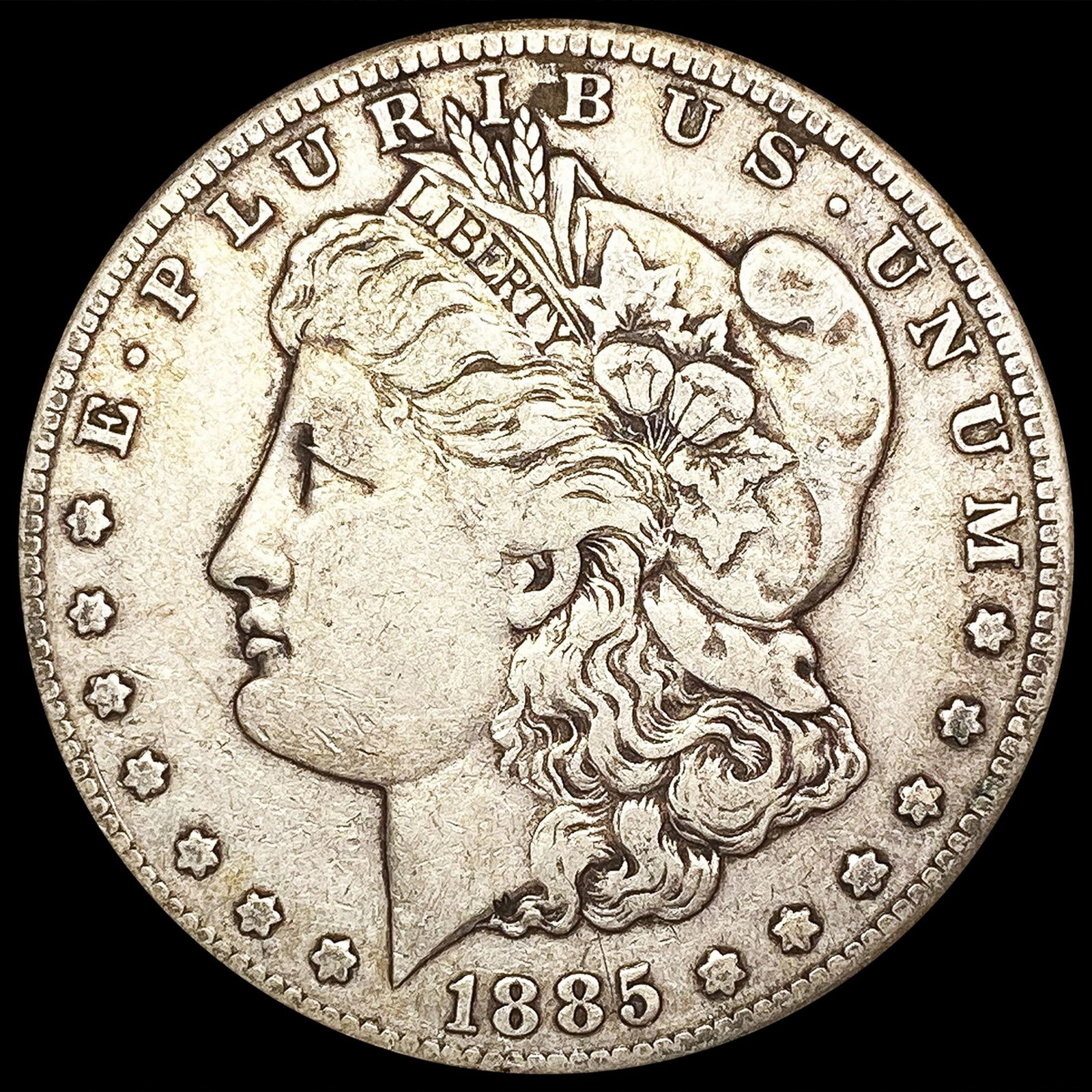 1885-S Morgan Silver Dollar LIGHTLY CIRCULATED (1 of 2)