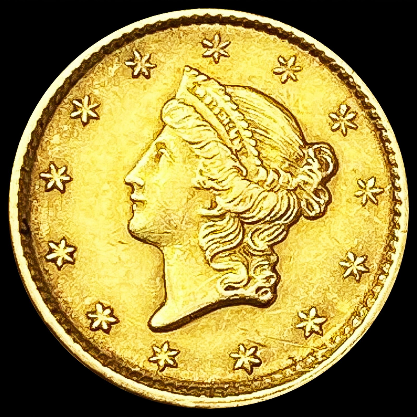 1851 Rare Gold Dollar UNCIRCULATED (1 of 2)