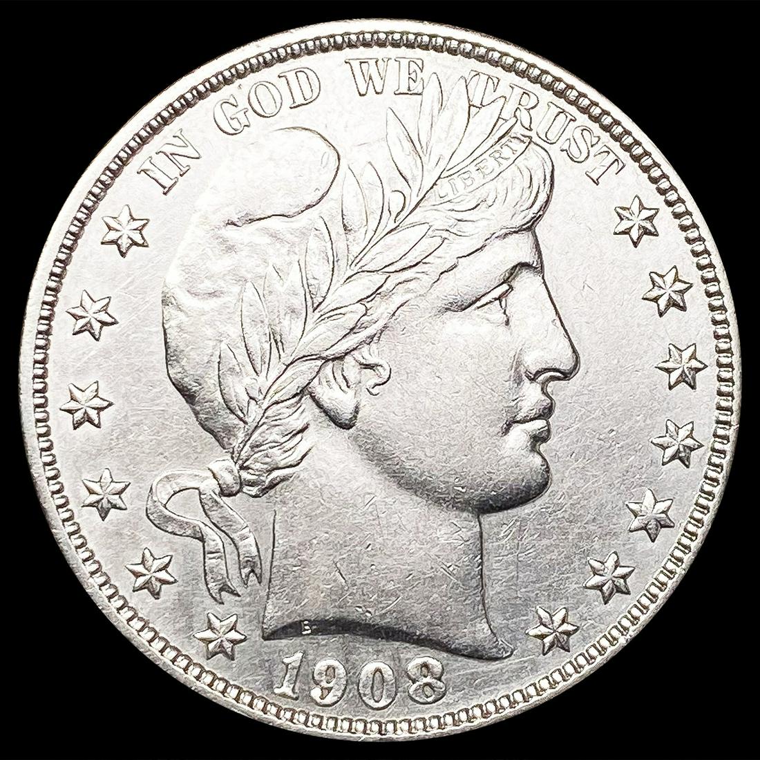 1908-S Barber Half Dollar UNCIRCULATED (1 of 2)