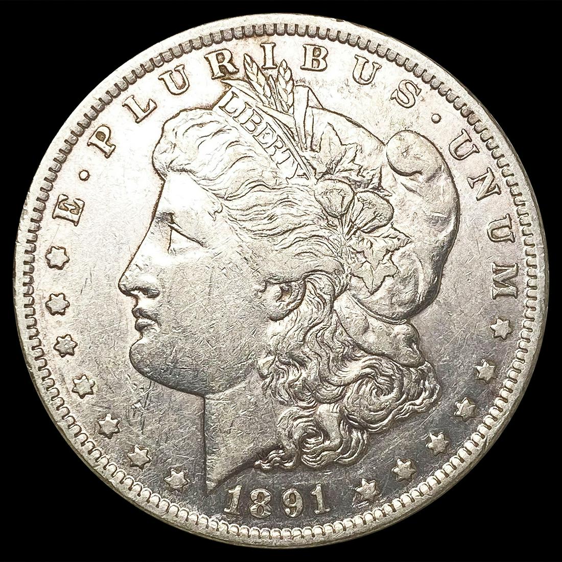 1891-CC Morgan Silver Dollar LIGHTLY CIRCULATED (1 of 2)