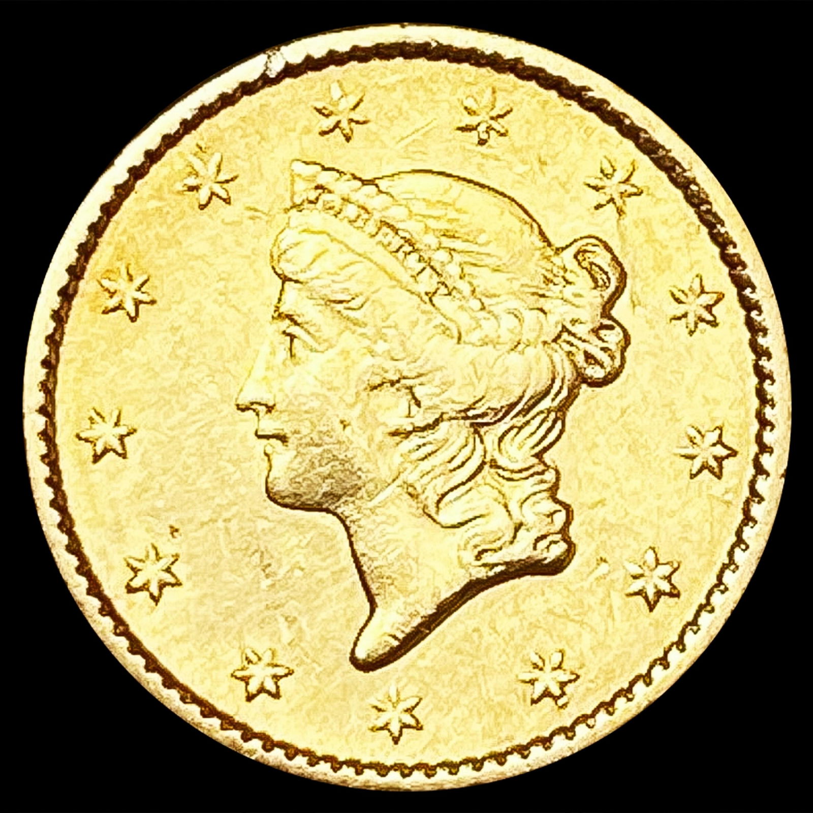 1850 Rare Gold Dollar CLOSELY UNCIRCULATED (1 of 2)