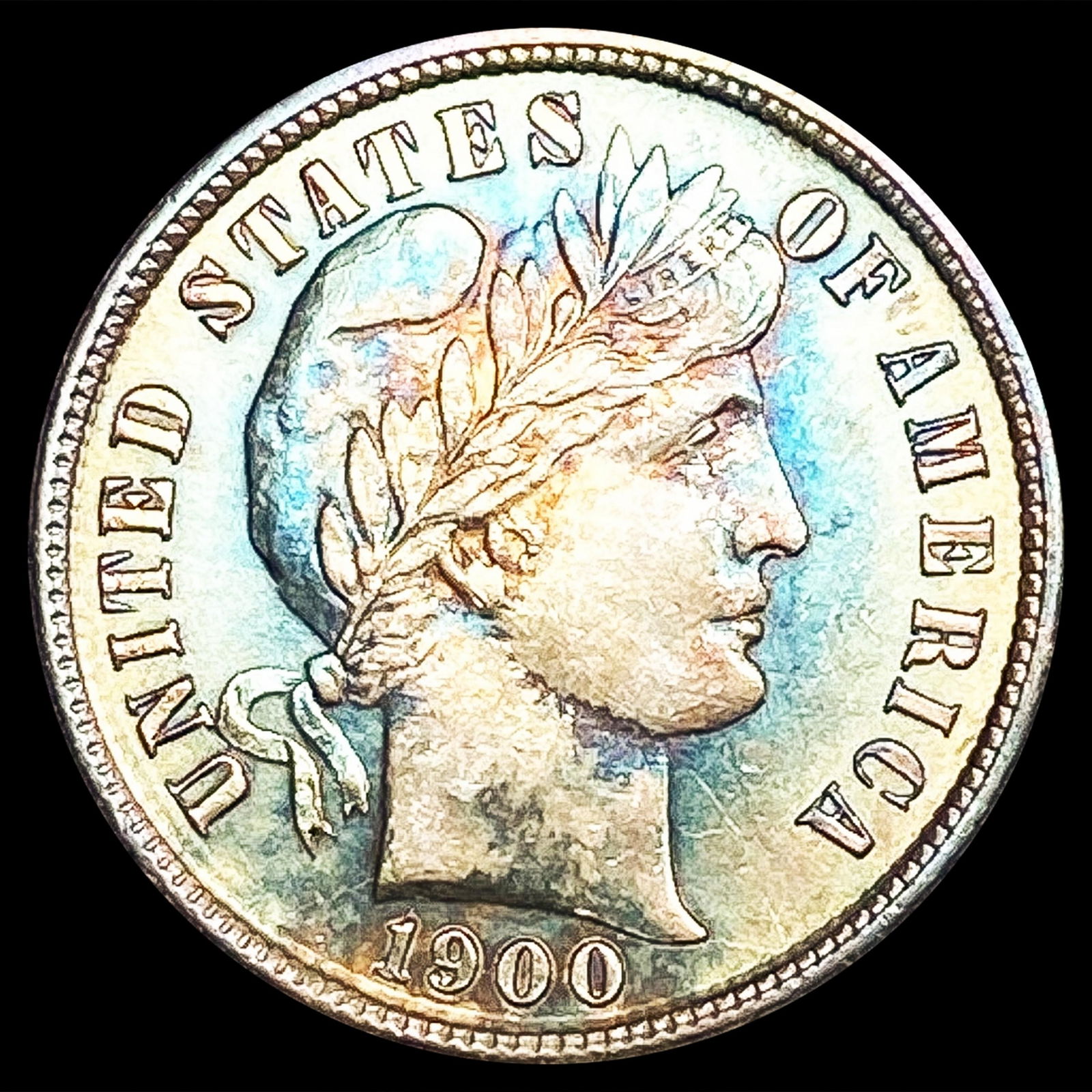 1900-S Barber Dime UNCIRCULATED (1 of 2)