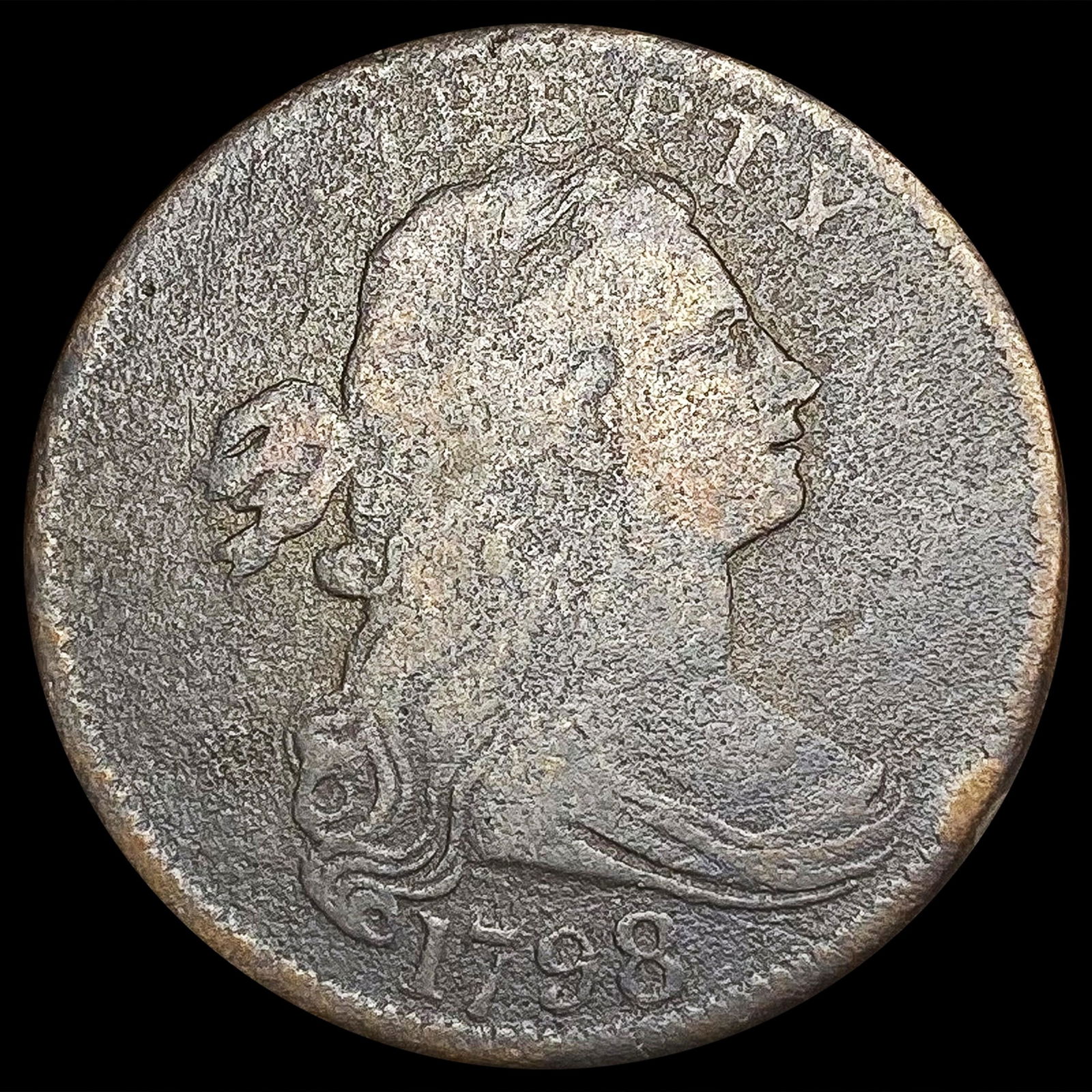 1798 Large Cent NICELY CIRCULATED (1 of 2)