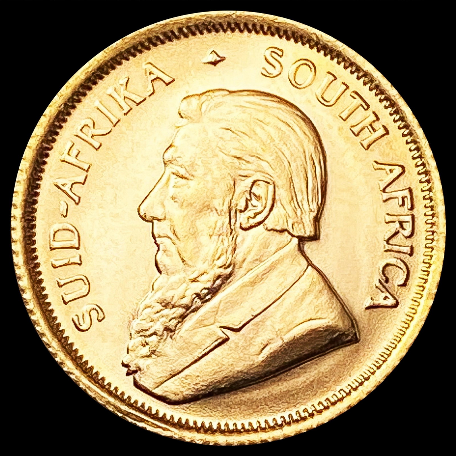 1983 S. Africa 1/10oz Gold Krugerrand GEM BU: 1983 S. Africa 1/10oz Gold Krugerrand GEM BU