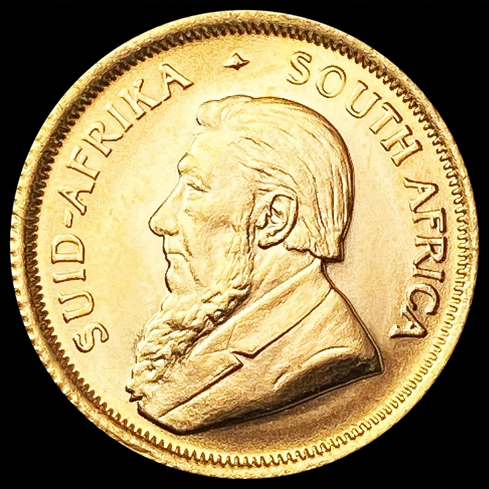 1983 S. Africa 1/10oz Gold Krugerrand GEM BU: 1983 S. Africa 1/10oz Gold Krugerrand GEM BU