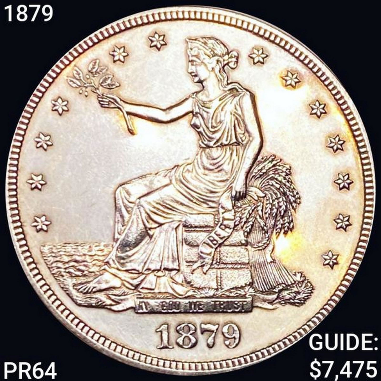 1879 Trade Silver Dollar CHOICE PROOF (1 of 2)