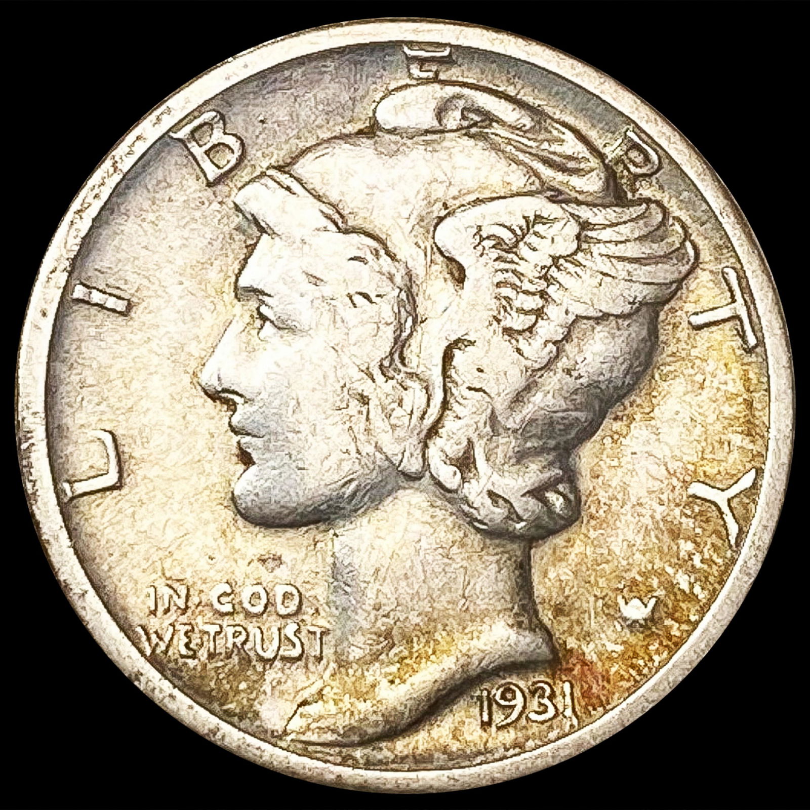1931-D Mercury Dime LIGHTLY CIRCULATED (1 of 2)