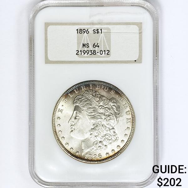 1896 Morgan Silver Dollar NGC MS64 (1 of 2)