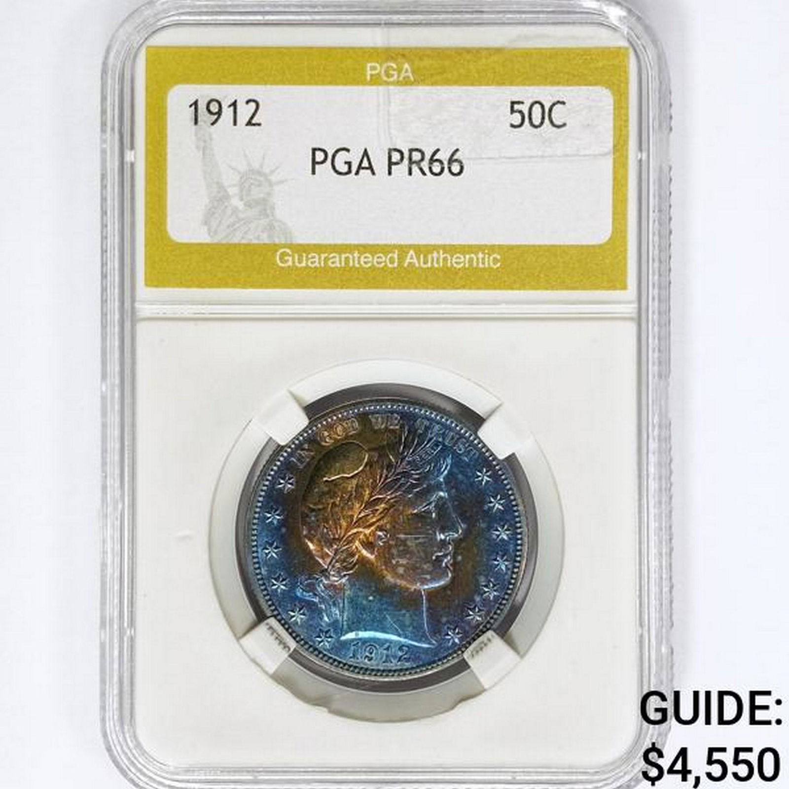 1912 Barber Half Dollar PGA PR66 (1 of 2)