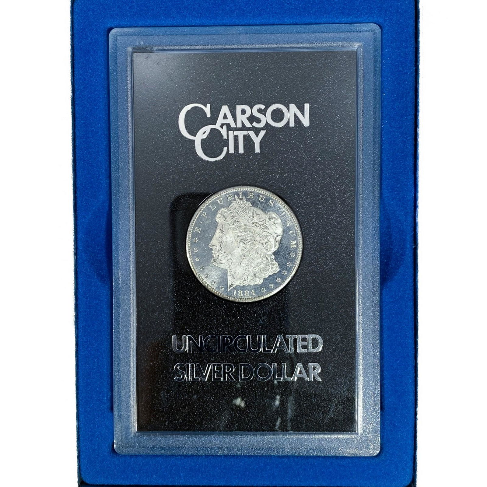 1884-CC Morgan Silver Dollar GSA (1 of 3)