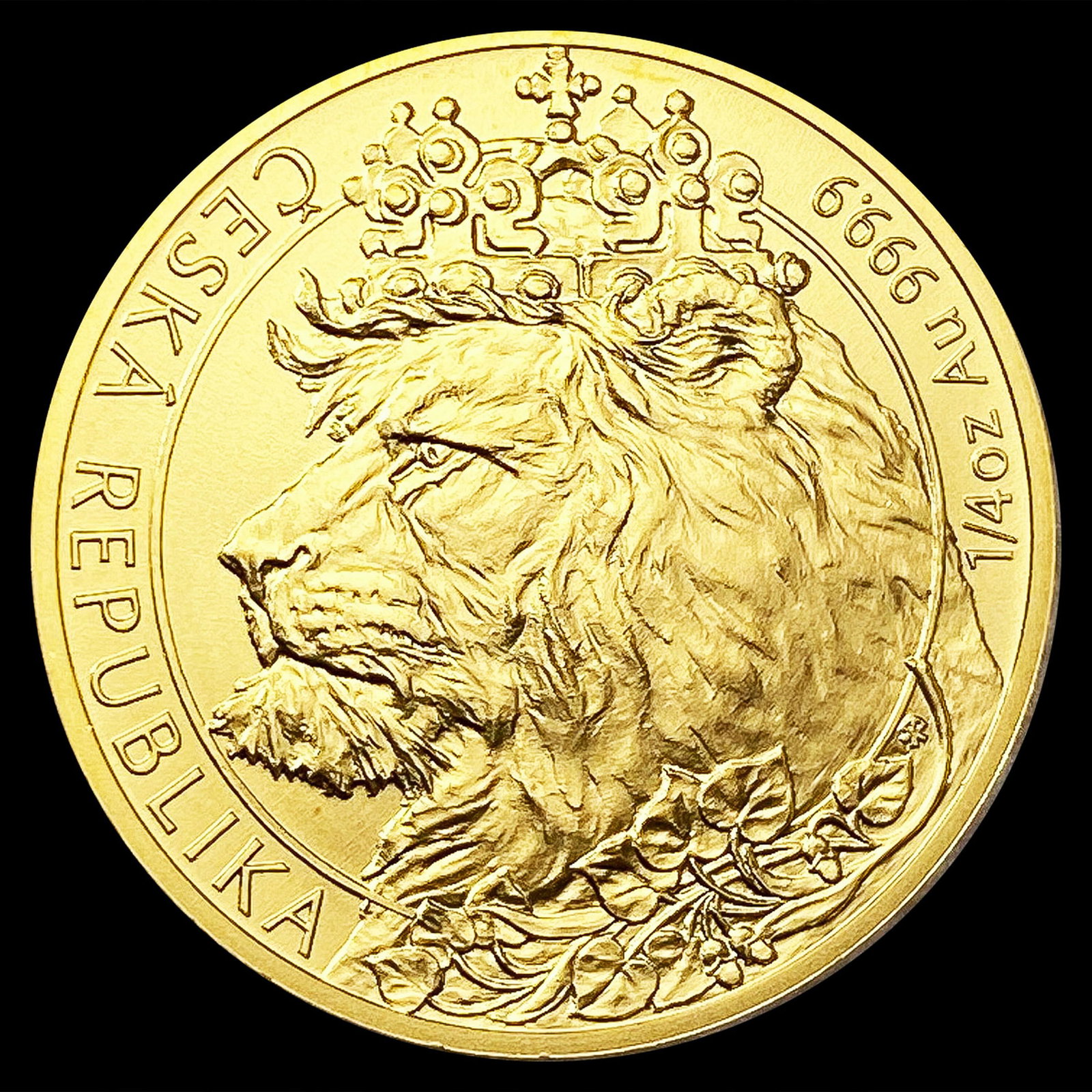 2021 Czech Republic 1/4oz Gold Niue UNCIRCULATED: 2021 Czech Republic 1/4oz Gold Niue UNCIRCULATED