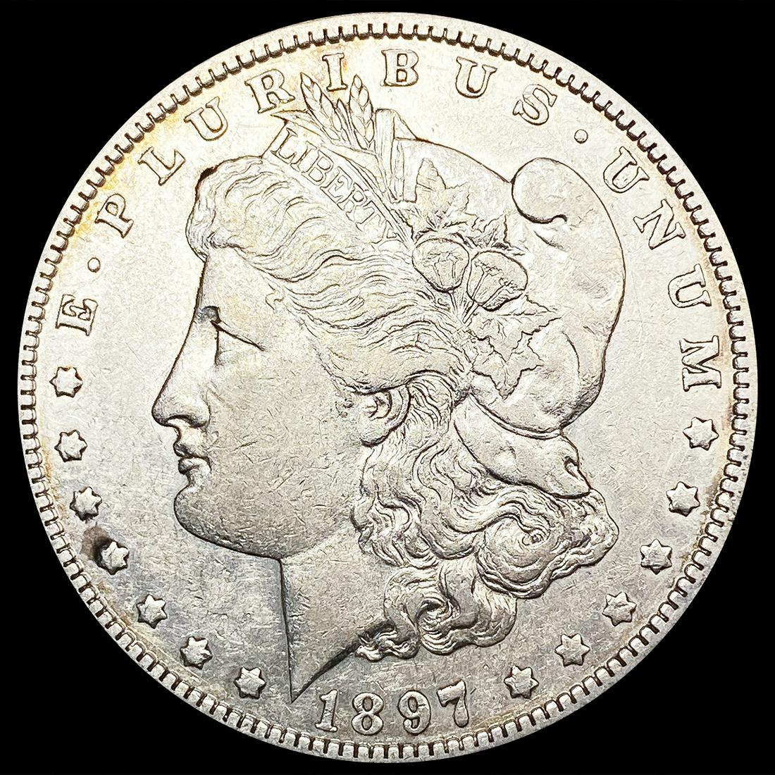 1897-O Morgan Silver Dollar NEARLY UNCIRCULATED (1 of 2)