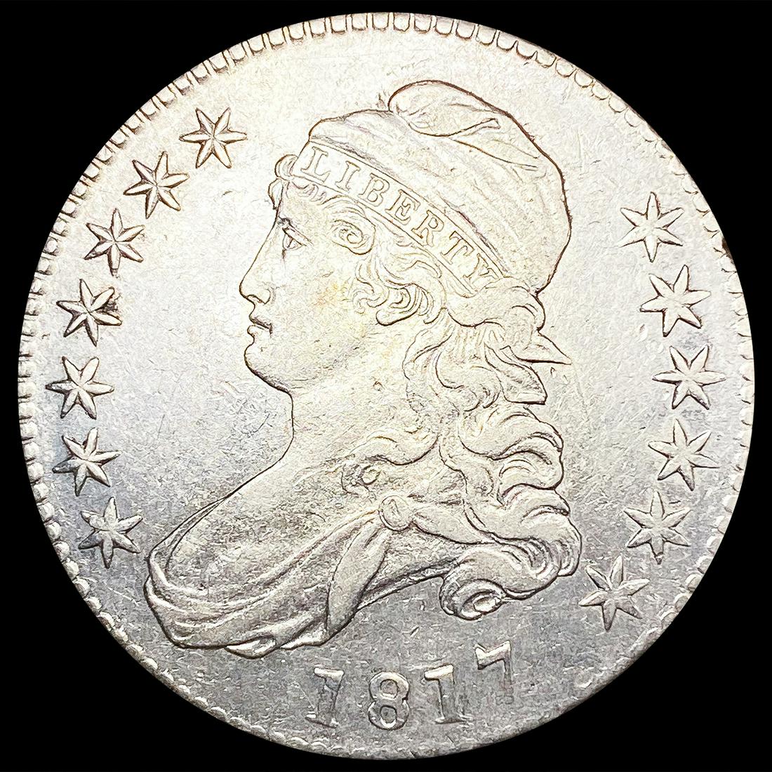 1817 Capped Bust Half Dollar CLOSELY UNCIRCULATED (1 of 2)