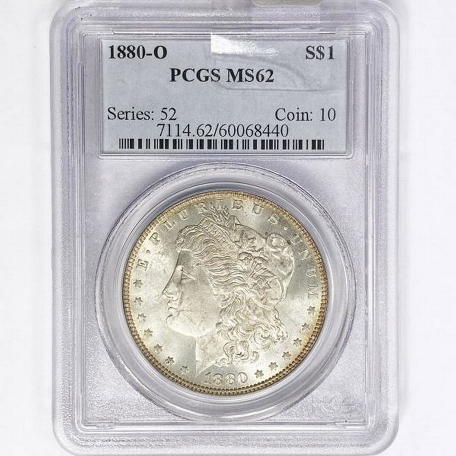 1880-O Morgan Silver Dollar PCGS MS62 (1 of 2)