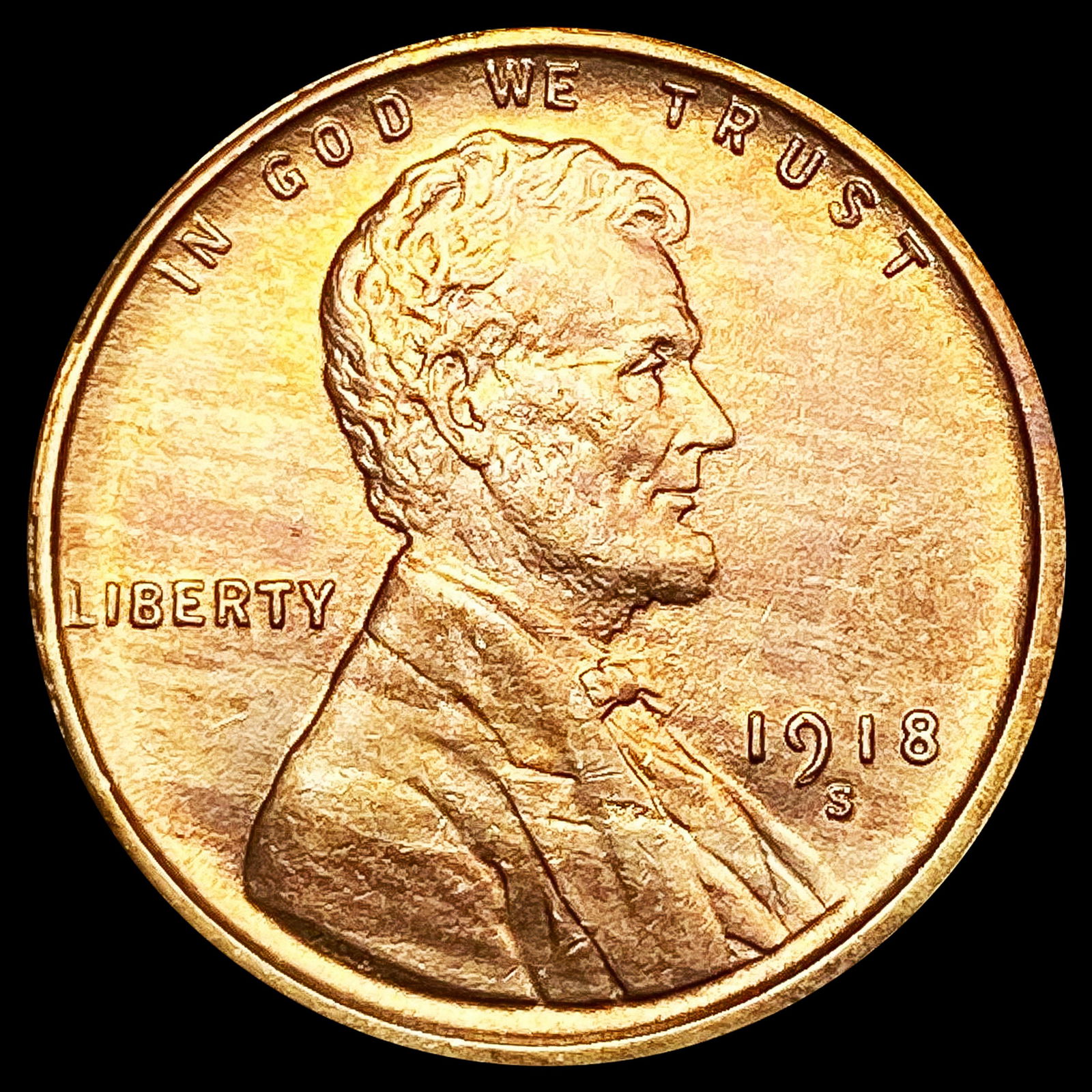 1918-S Wheat Cent UNCIRCULATED (1 of 2)