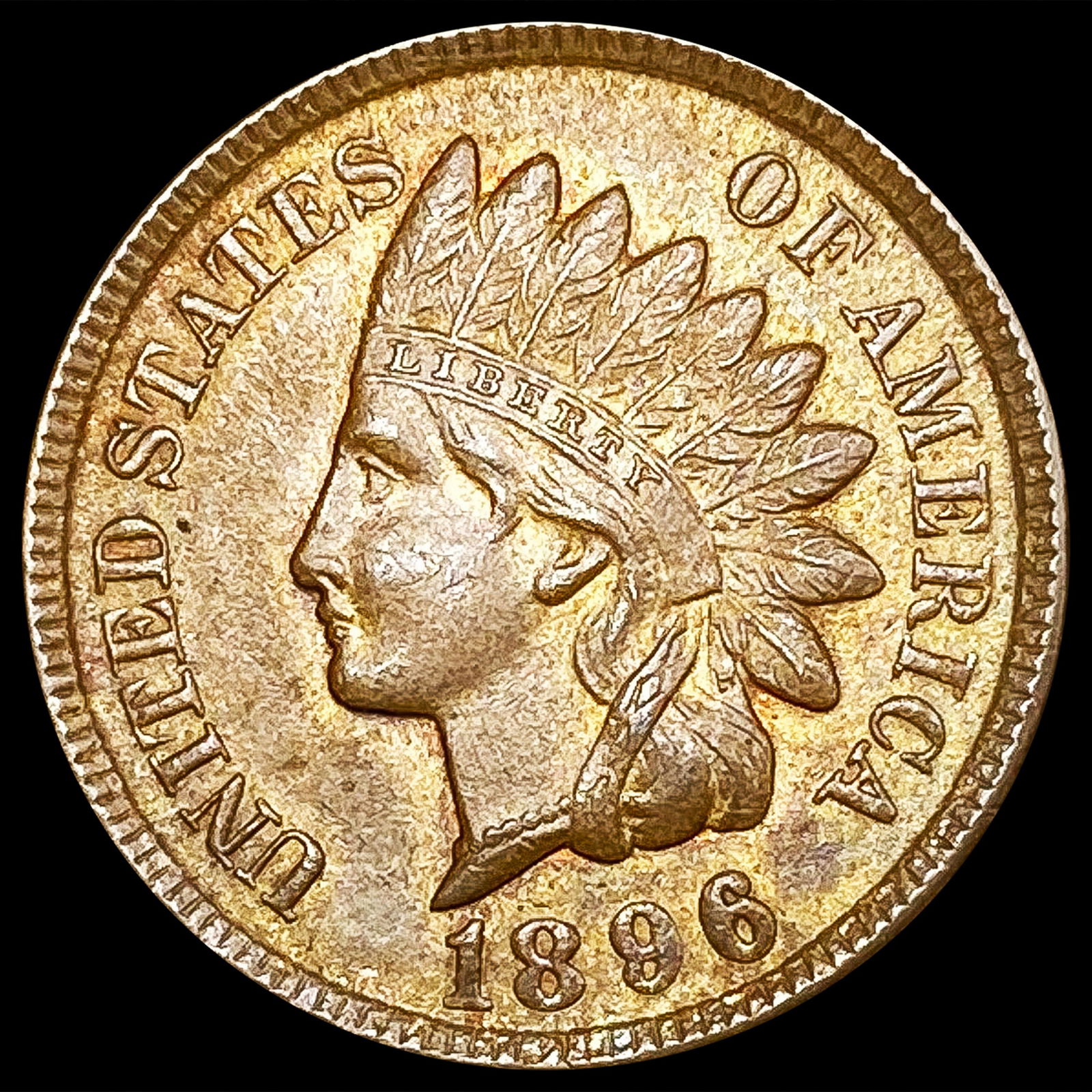 1896 Indian Head Cent CLOSELY UNCIRCULATED (1 of 2)