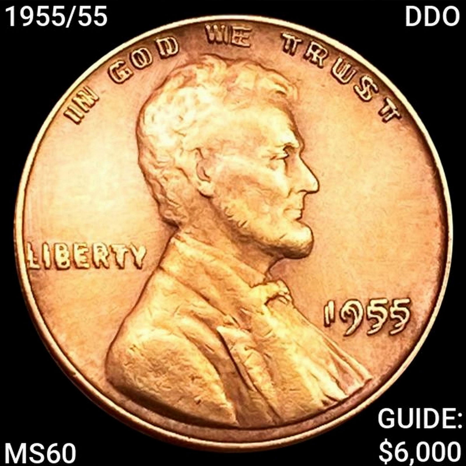 1955/55 DDO Wheat Cent UNCIRCULATED (1 of 2)