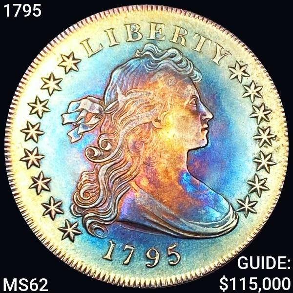 1795 Draped Bust Dollar Stunning Uncirculated (1 of 2)