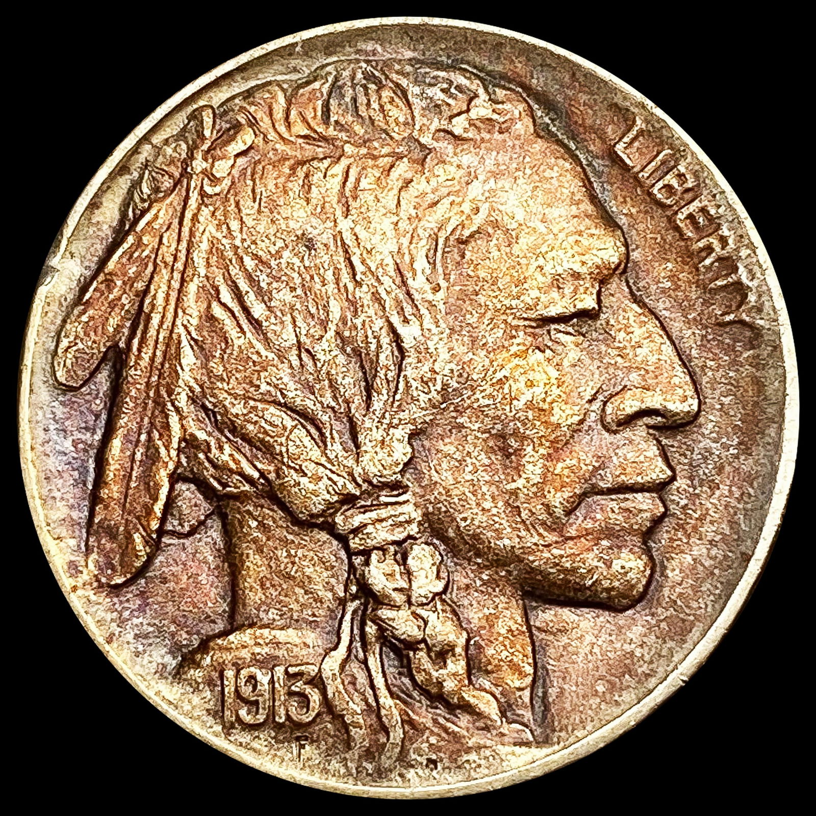 1913-D Buffalo Nickel CLOSELY UNCIRCULATED (1 of 2)