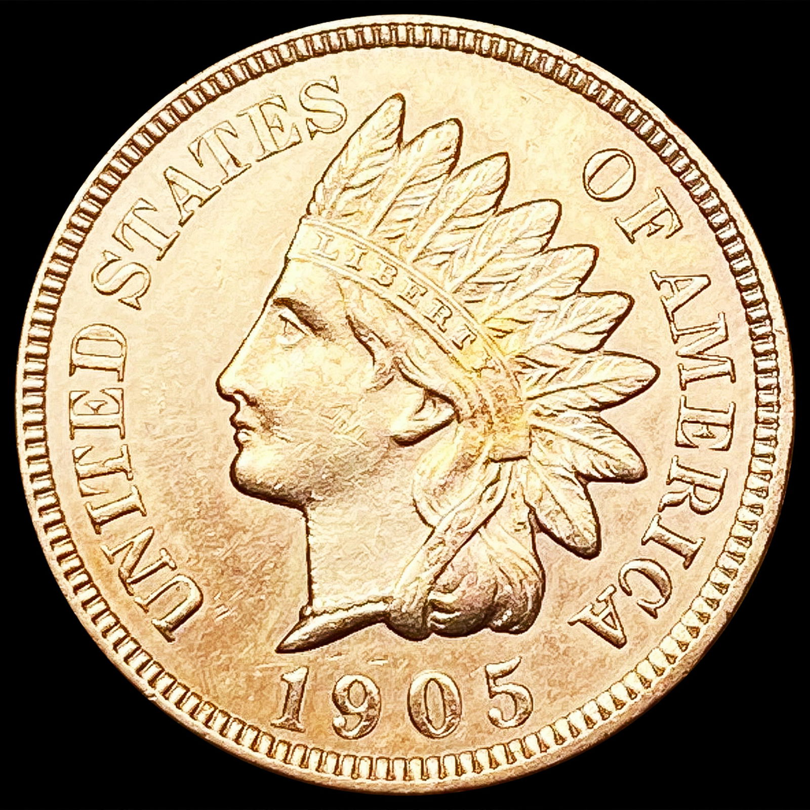 1905 RD Indian Head Cent UNCIRCULATED (1 of 2)
