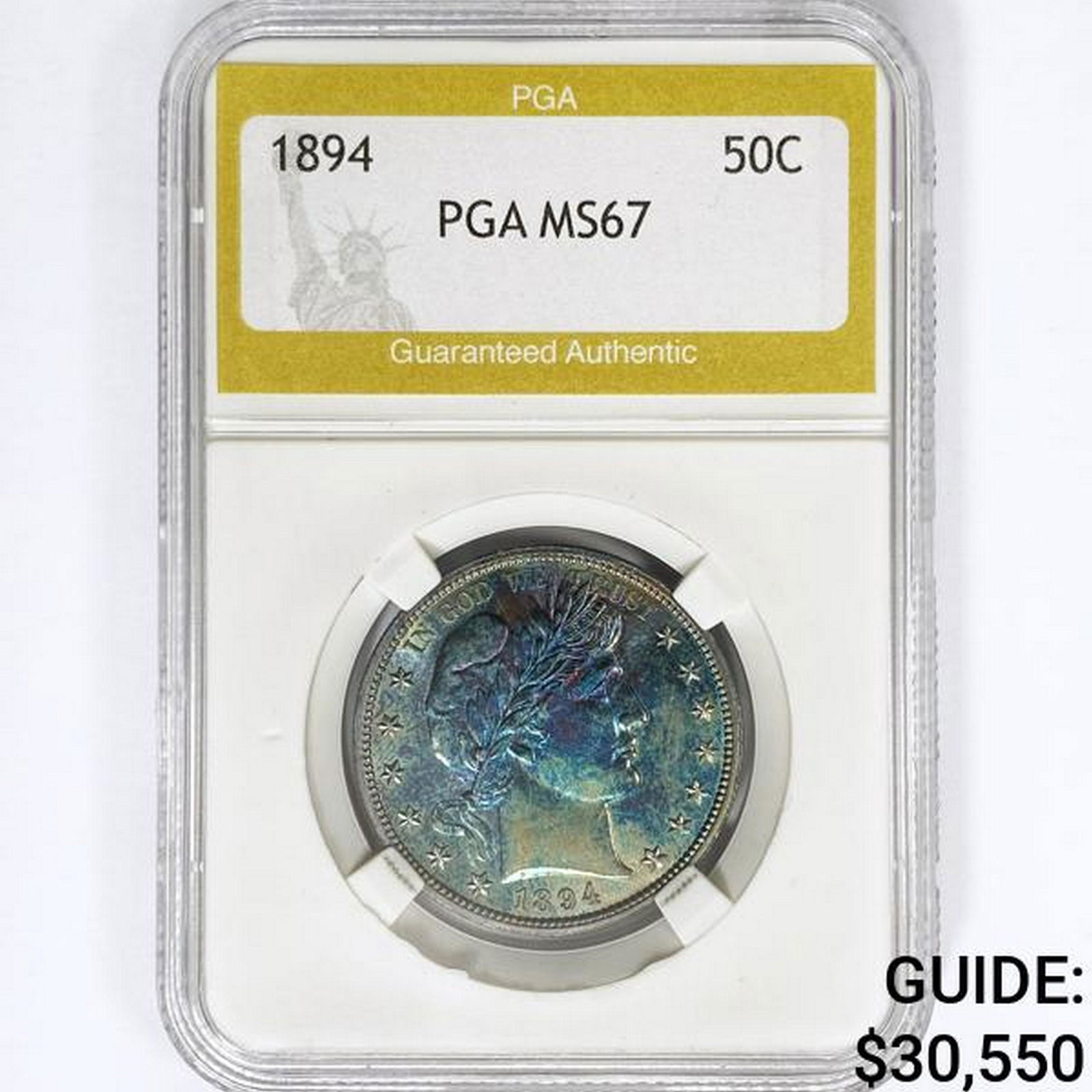 1894 Barber Half Dollar PGA MS67 (1 of 2)