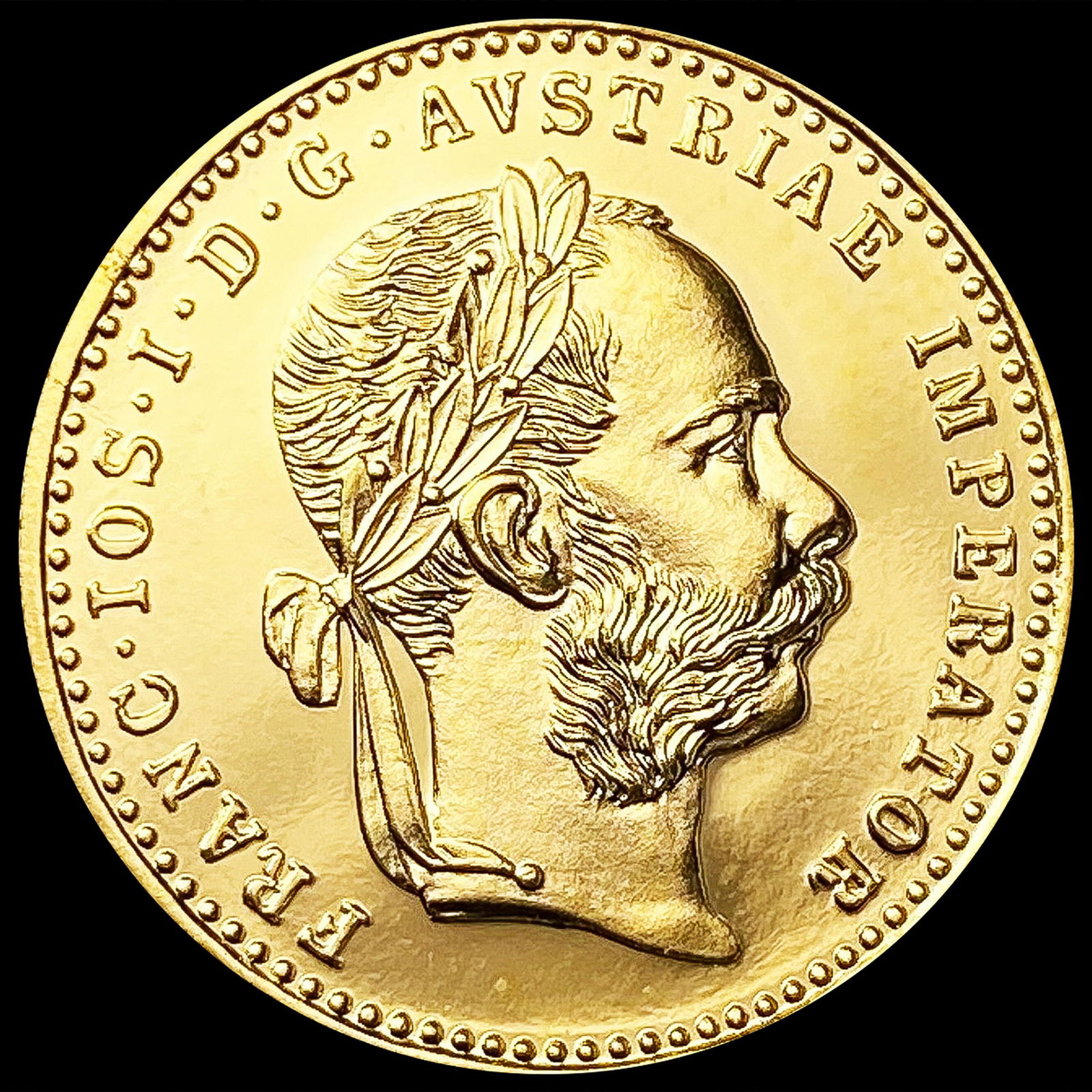 1915 Austria .1107oz Gold 1 Ducat GEM PROOF (1 of 2)