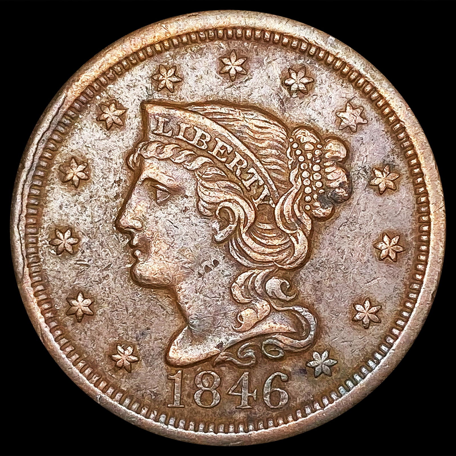 1846 Large Cent UNCIRCULATED (1 of 2)