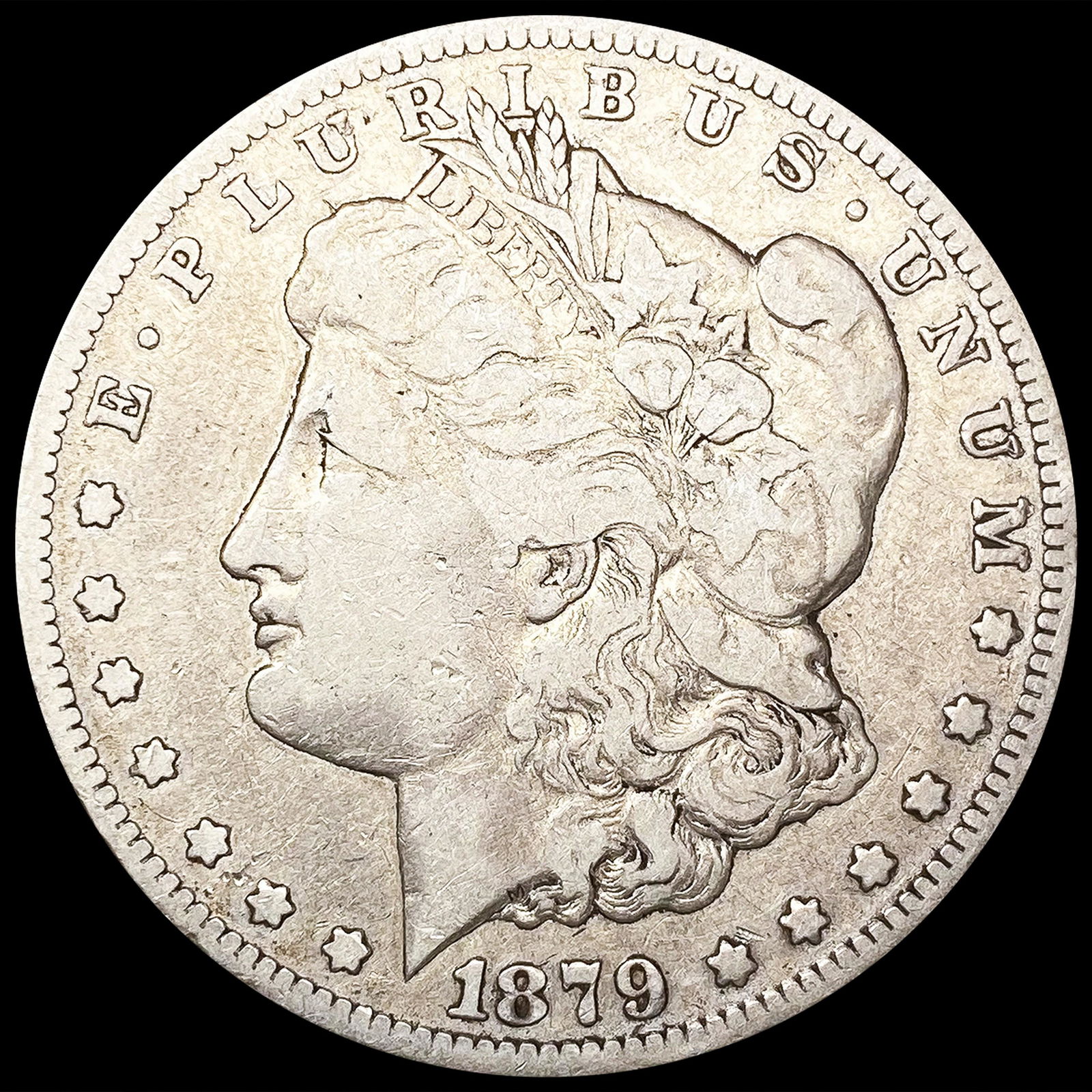 1879-CC Morgan Silver Dollar LIGHTLY CIRCULATED (1 of 2)