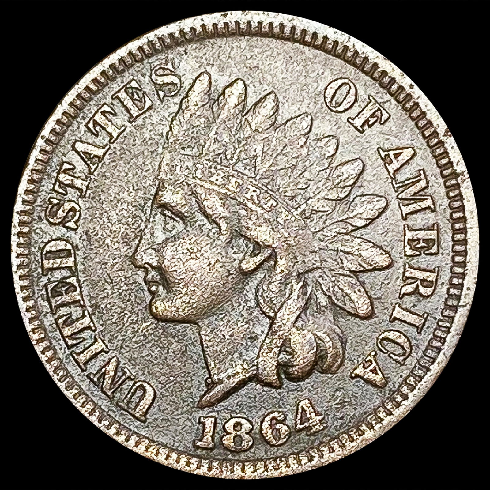1864-L Indian Head Cent LIGHTLY CIRCULATED (1 of 2)
