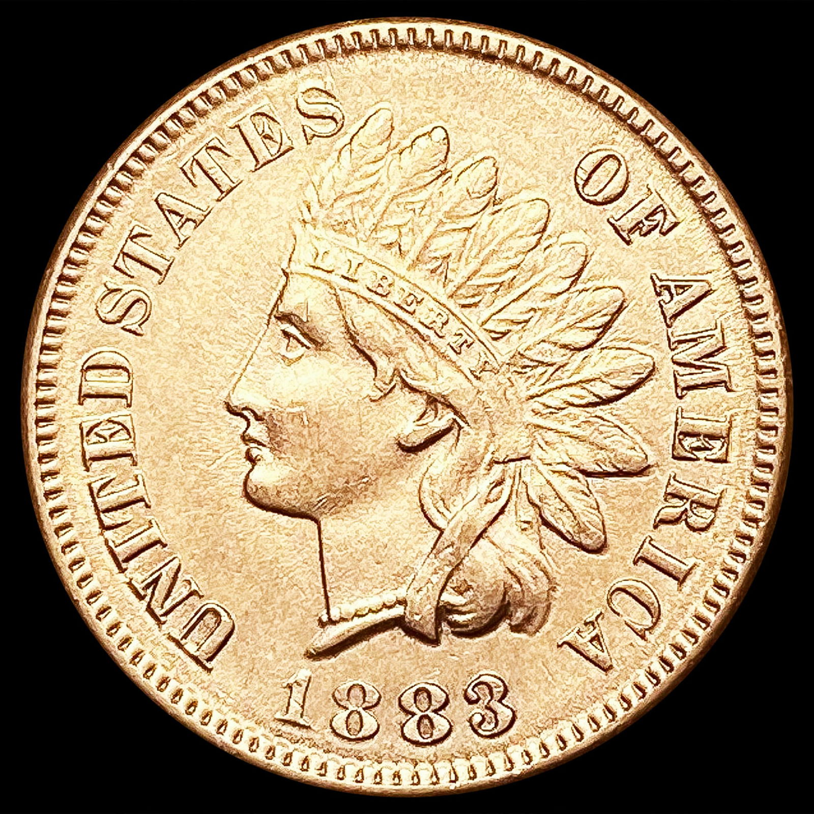 1883 Indian Head Cent CHOICE BU (1 of 2)