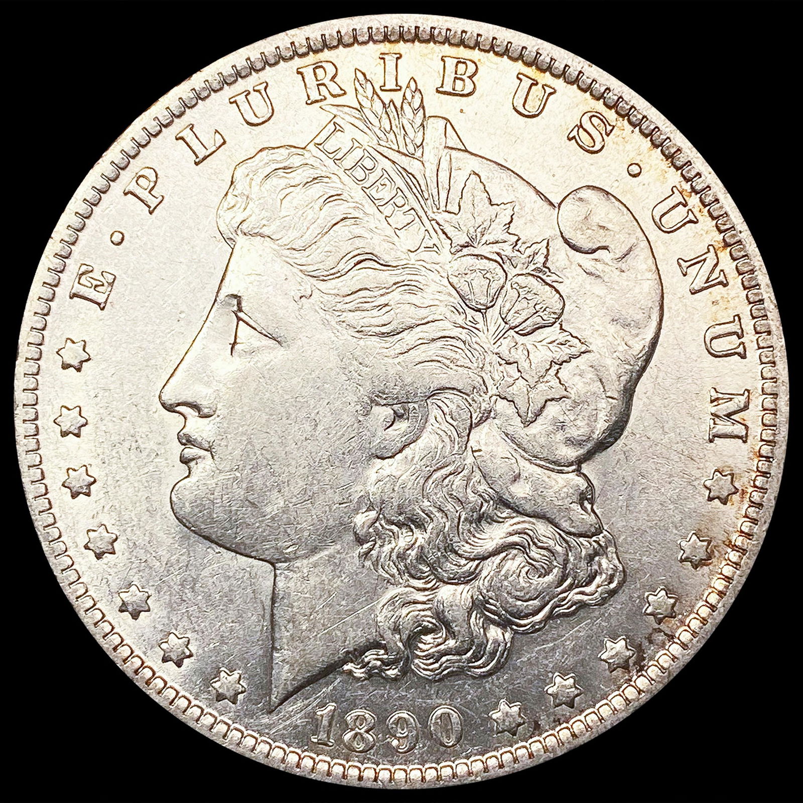 1890-O Morgan Silver Dollar CLOSELY UNCIRCULATED (1 of 2)