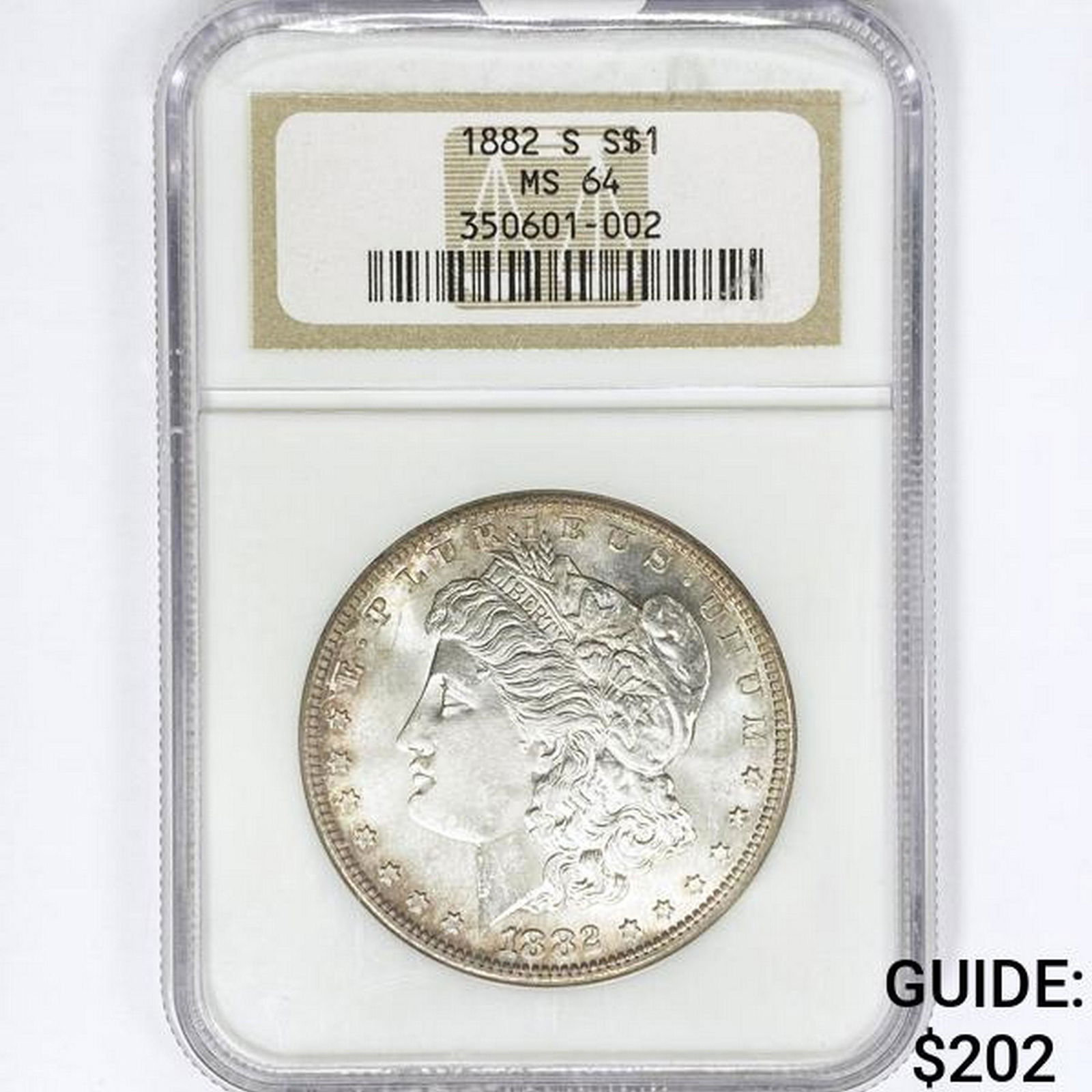 1882-S Morgan Silver Dollar NGC MS64 (1 of 2)