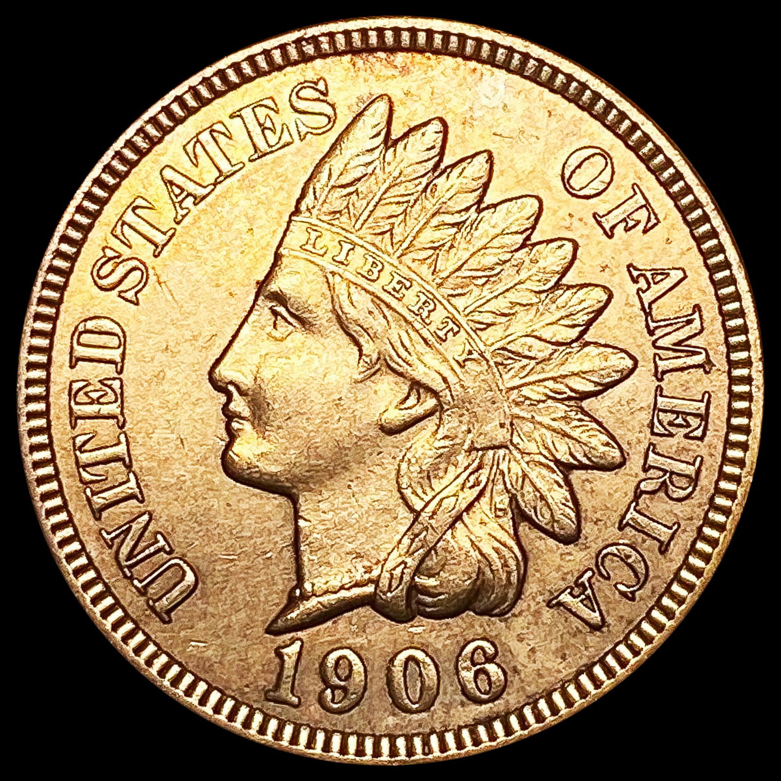 1906 Indian Head Cent GEM BU (1 of 2)