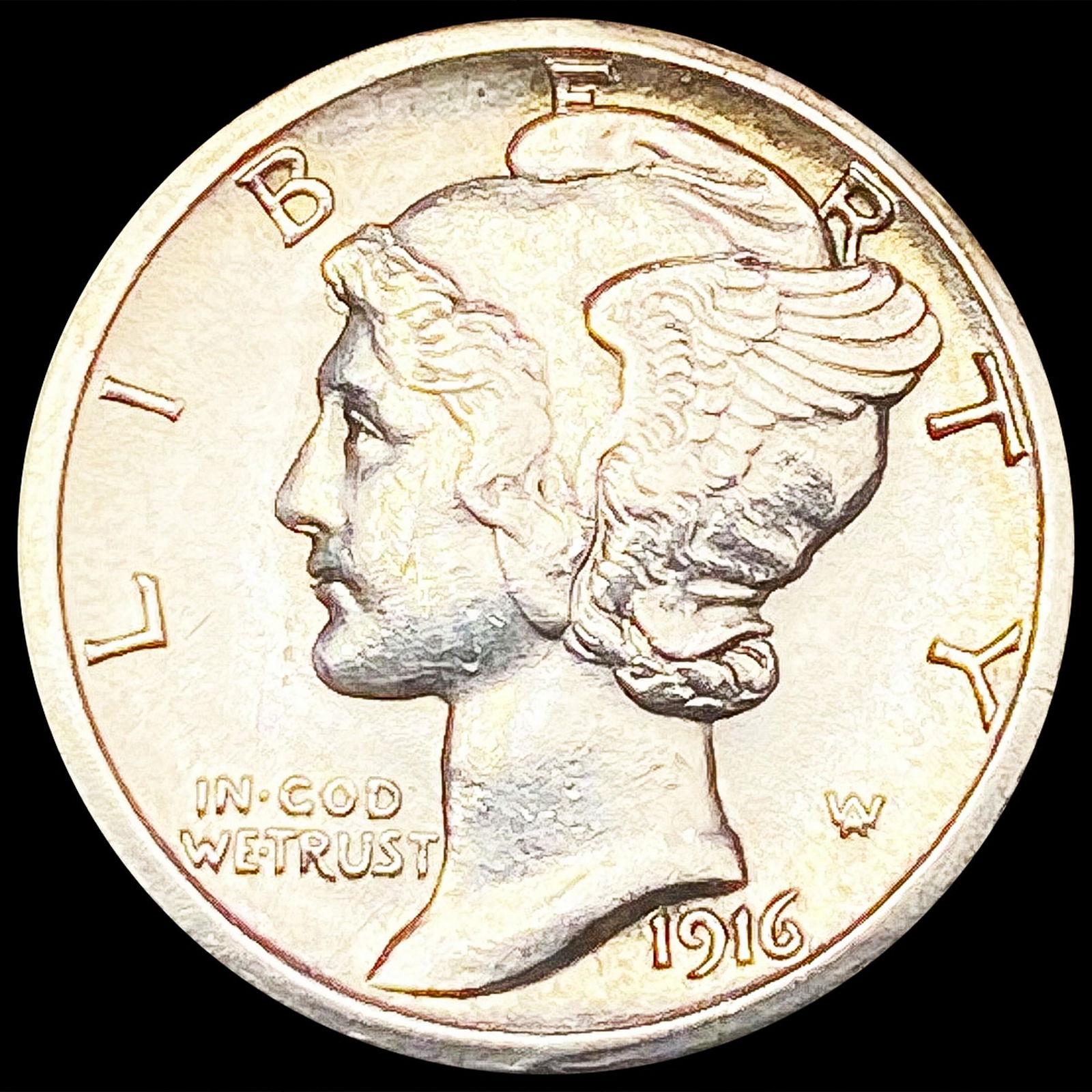 1916-S Mercury Dime GEM BU (1 of 2)