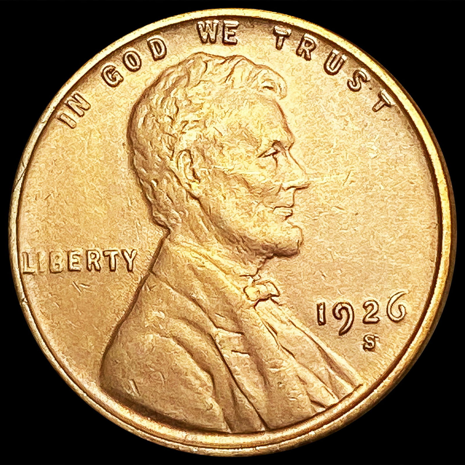1926-S Wheat Cent CHOICE BU (1 of 2)