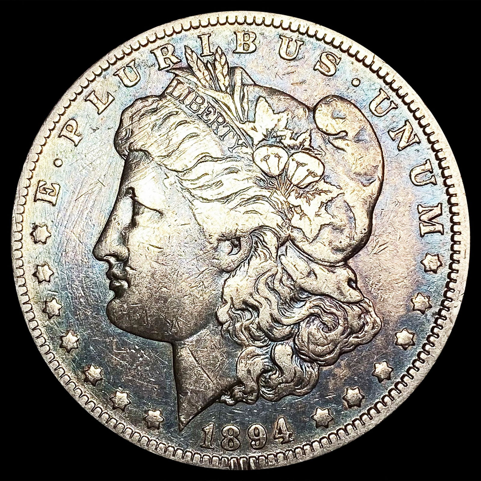 1894-O Morgan Silver Dollar NEARLY UNCIRCULATED (1 of 2)