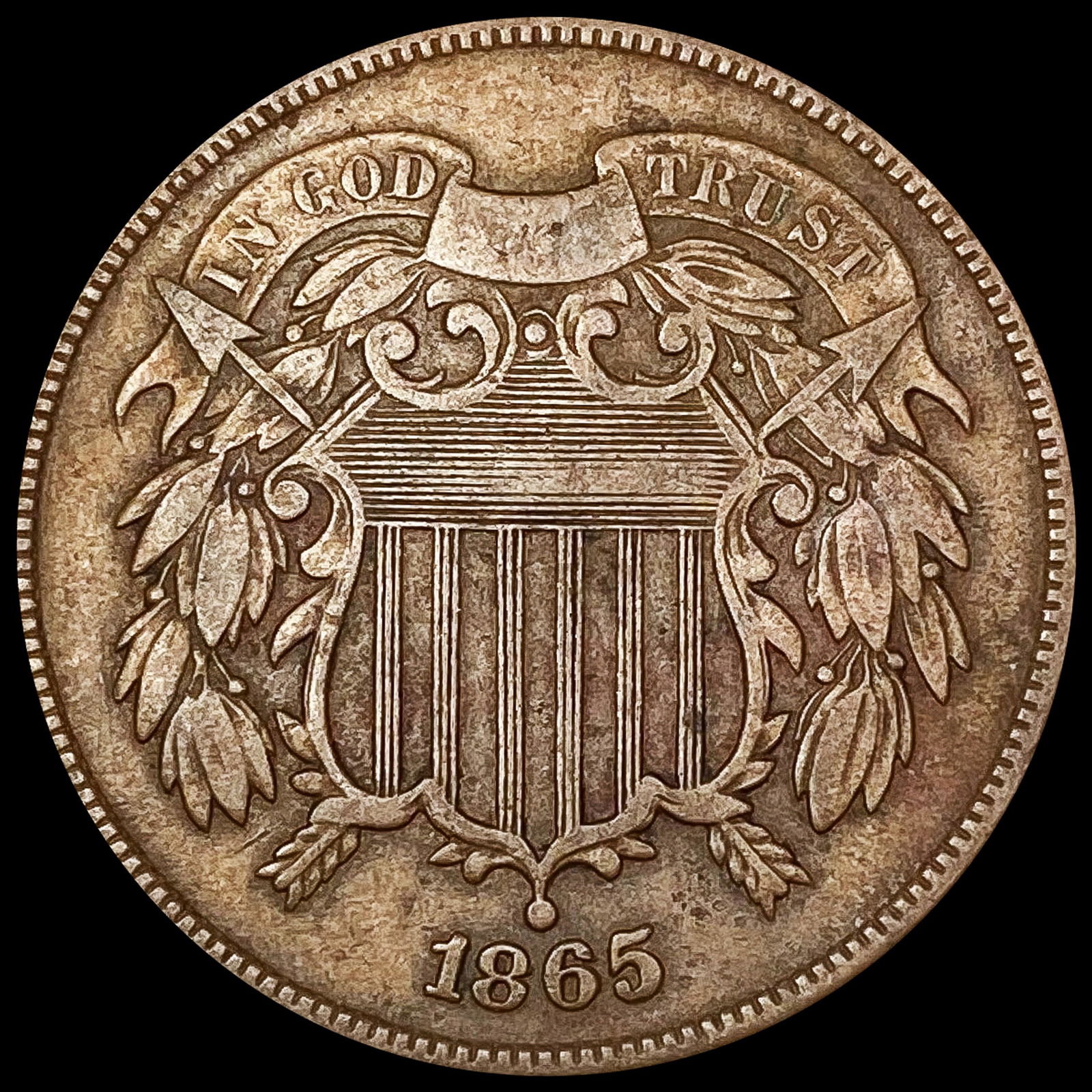 1865 Two Cent Piece UNCIRCULATED (1 of 2)