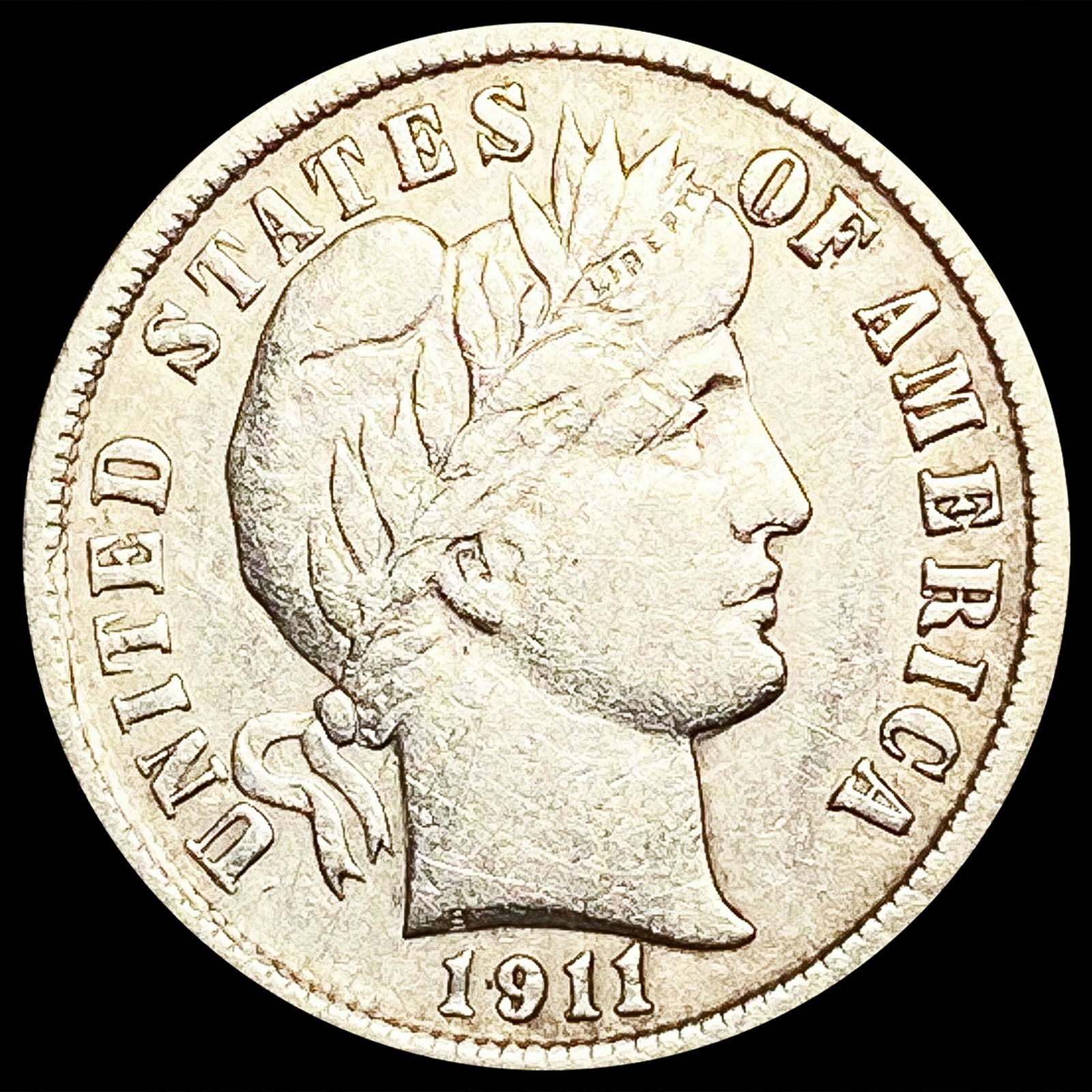 1911-D Barber Dime UNCIRCULATED (1 of 2)