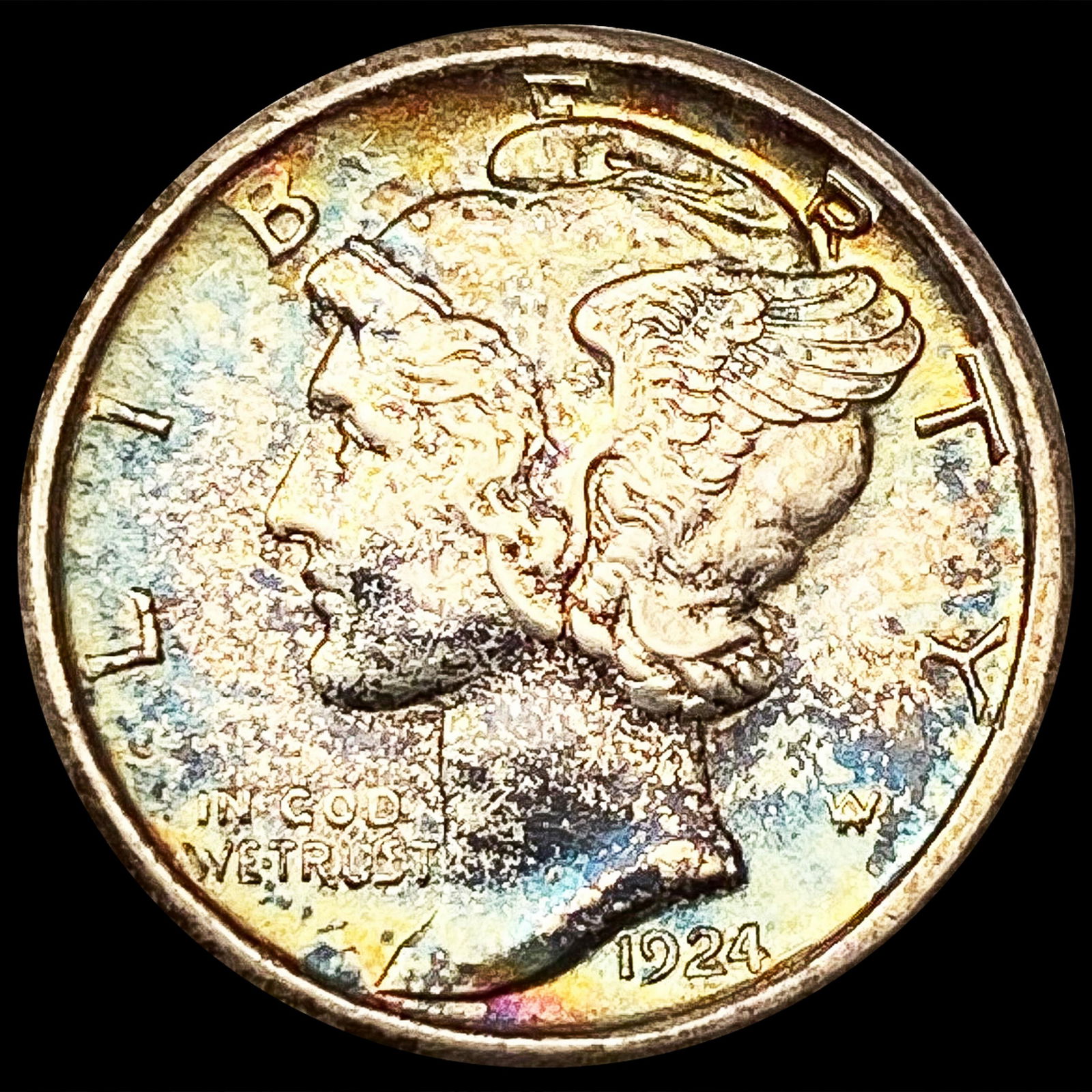 1924-S Mercury Dime SUPERB GEM BU (1 of 2)