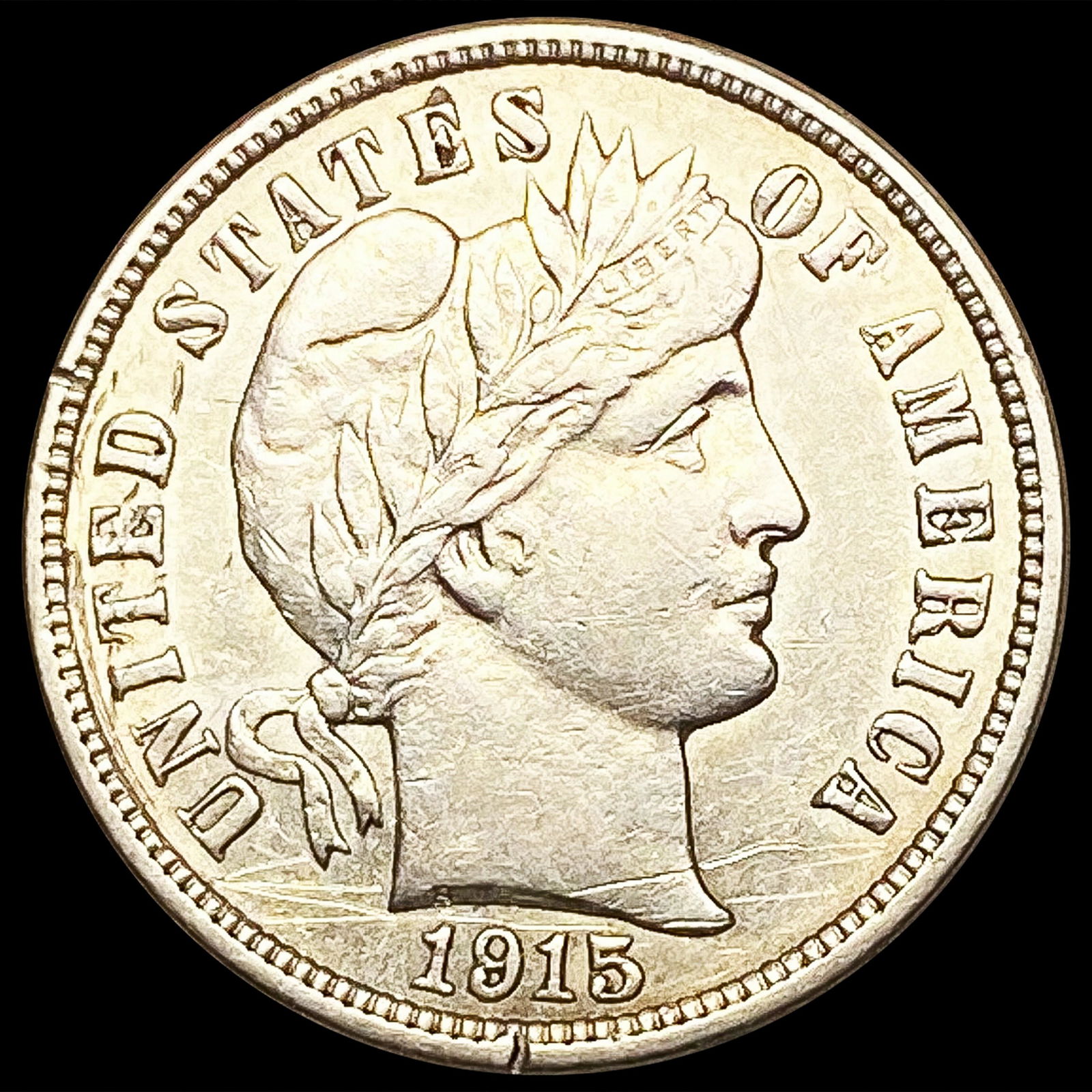 1915 Barber Dime UNCIRCULATED (1 of 2)
