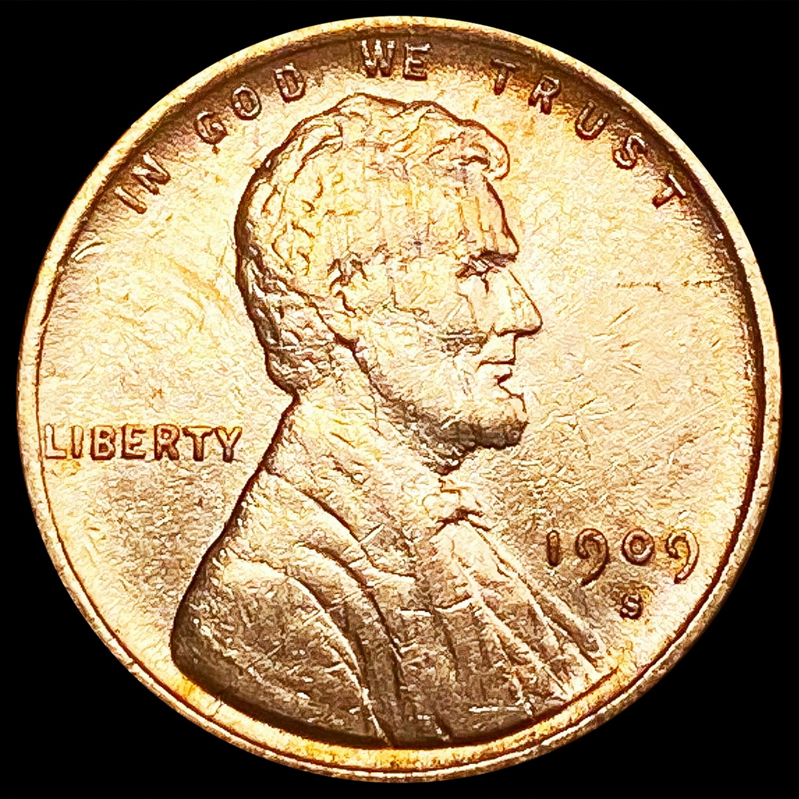 1909-S VDB Wheat Cent GEM BU (1 of 2)