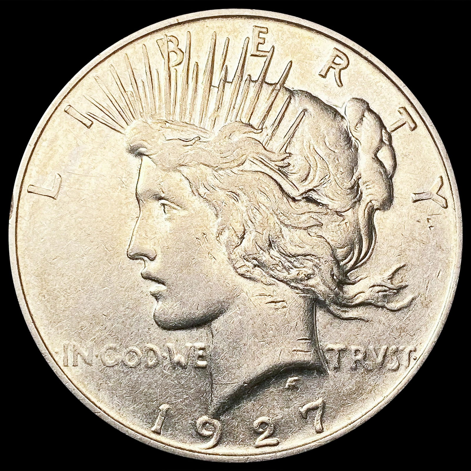 1927-D Silver Peace Dollar CHOICE BU (1 of 2)