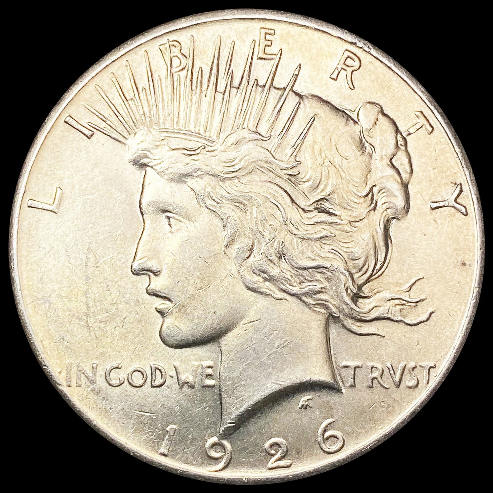 1926 Silver Peace Dollar CHOICE BU (1 of 2)