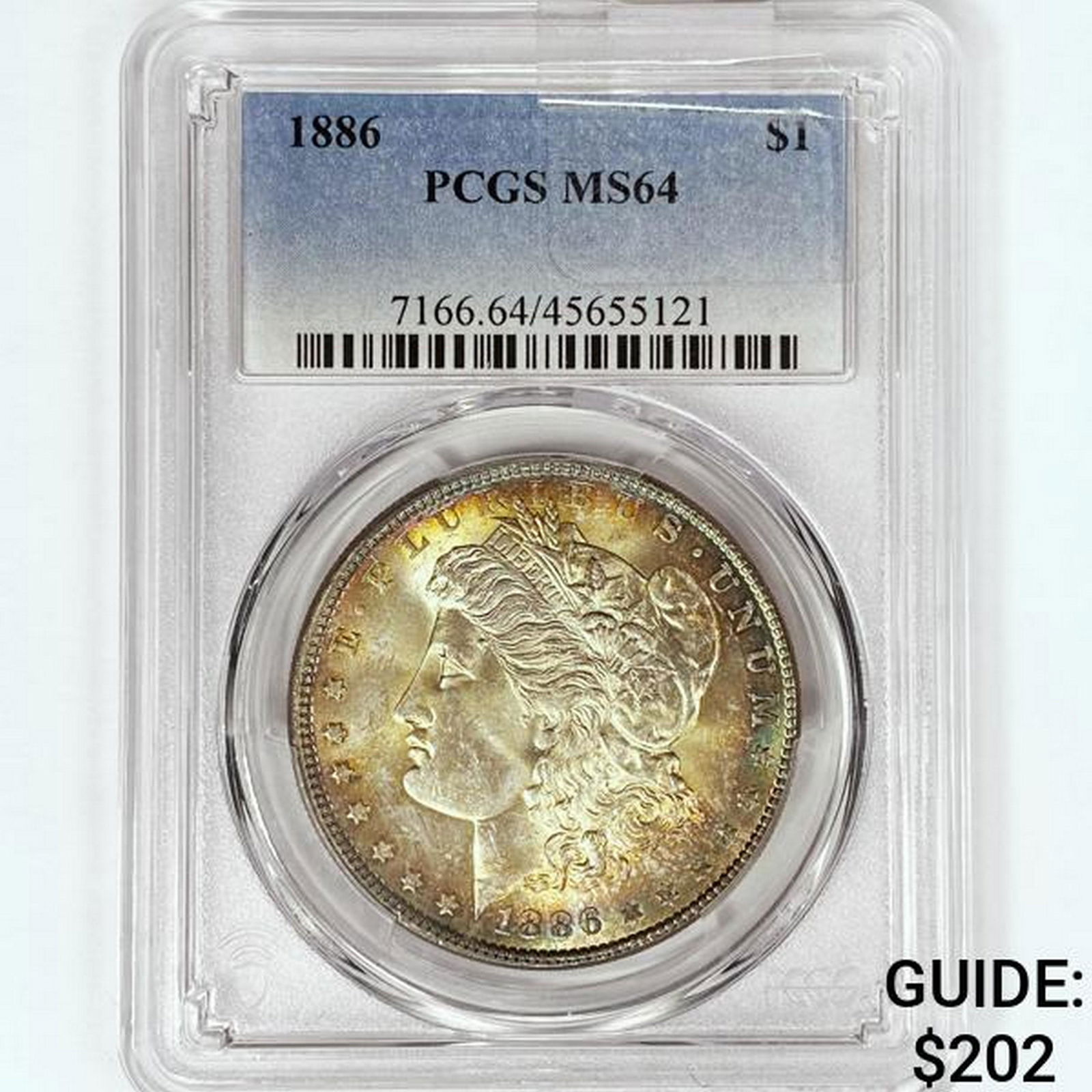 1886 Morgan Silver Dollar PCGS MS64 (1 of 2)
