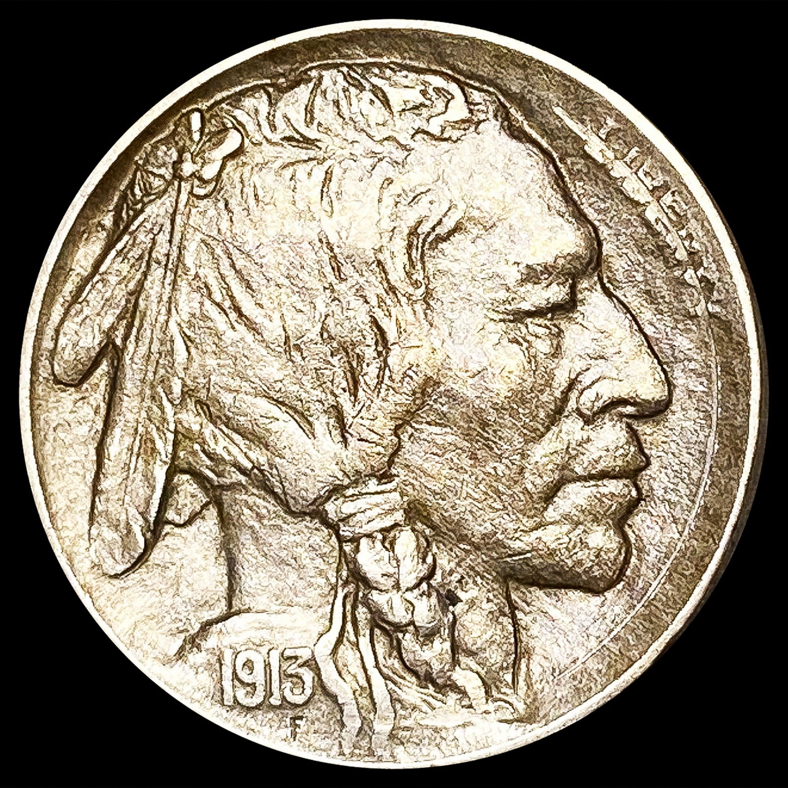 1913-D Buffalo Nickel UNCIRCULATED (1 of 2)