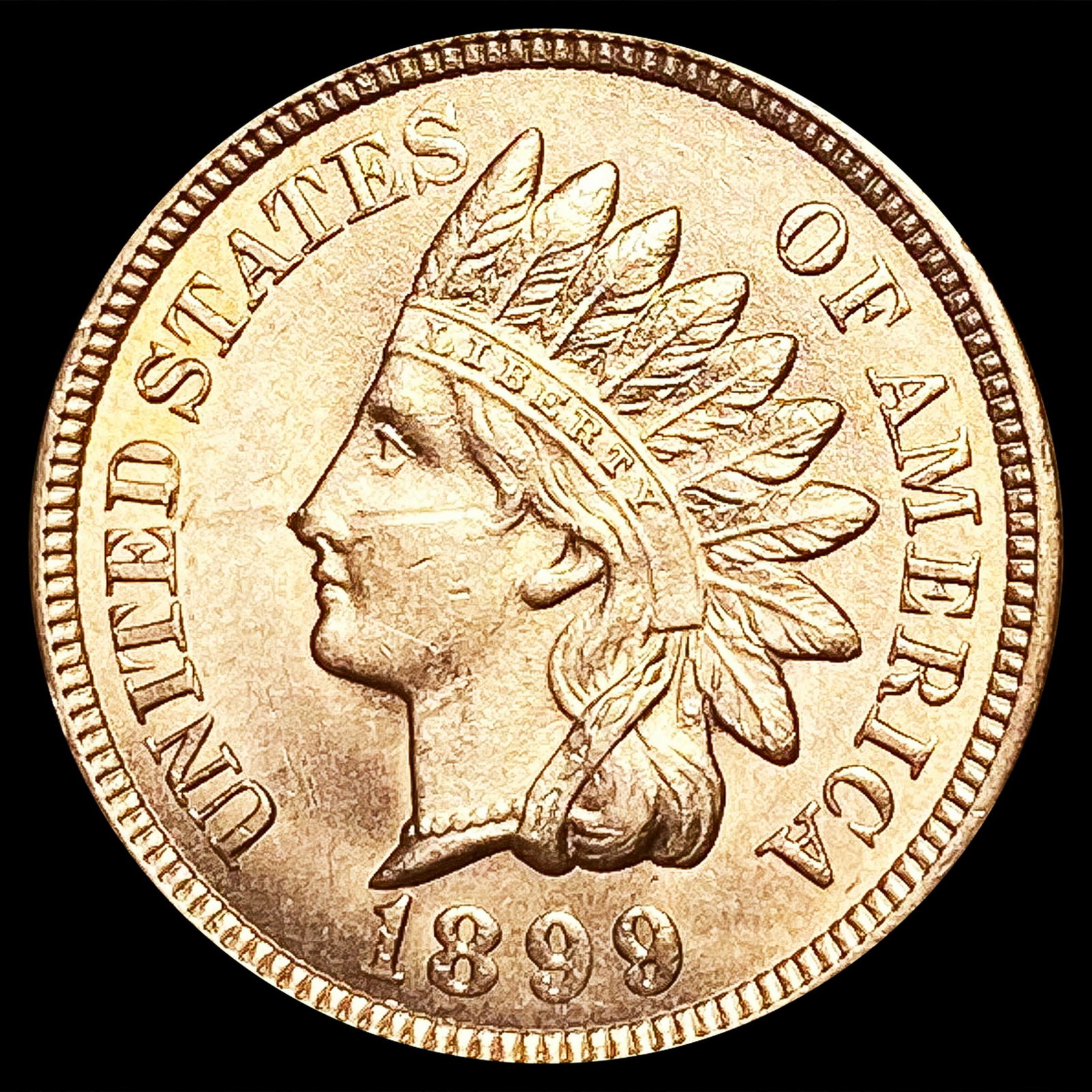 1899 Indian Head Cent CHOICE BU (1 of 2)