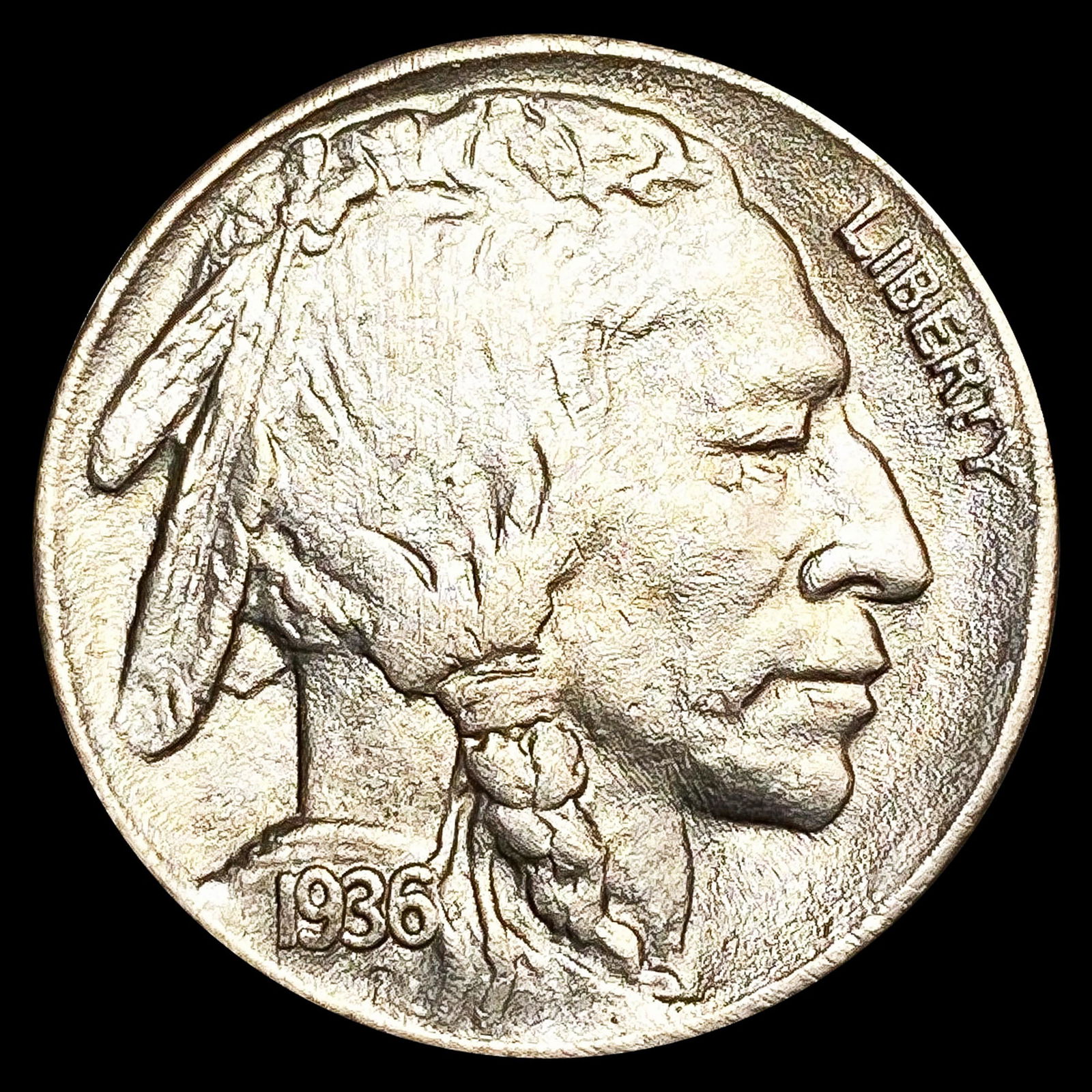 1936-S Buffalo Nickel GEM BU (1 of 2)