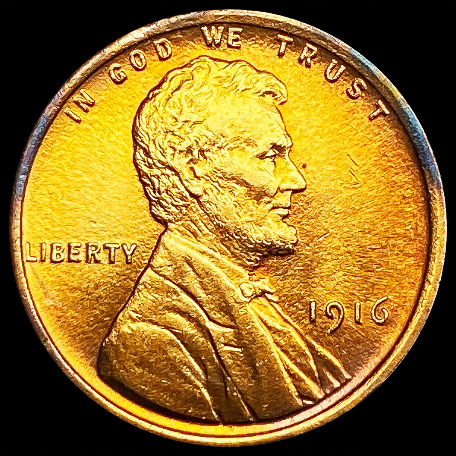 1916 Wheat Cent SUPERB GEM BU (1 of 2)