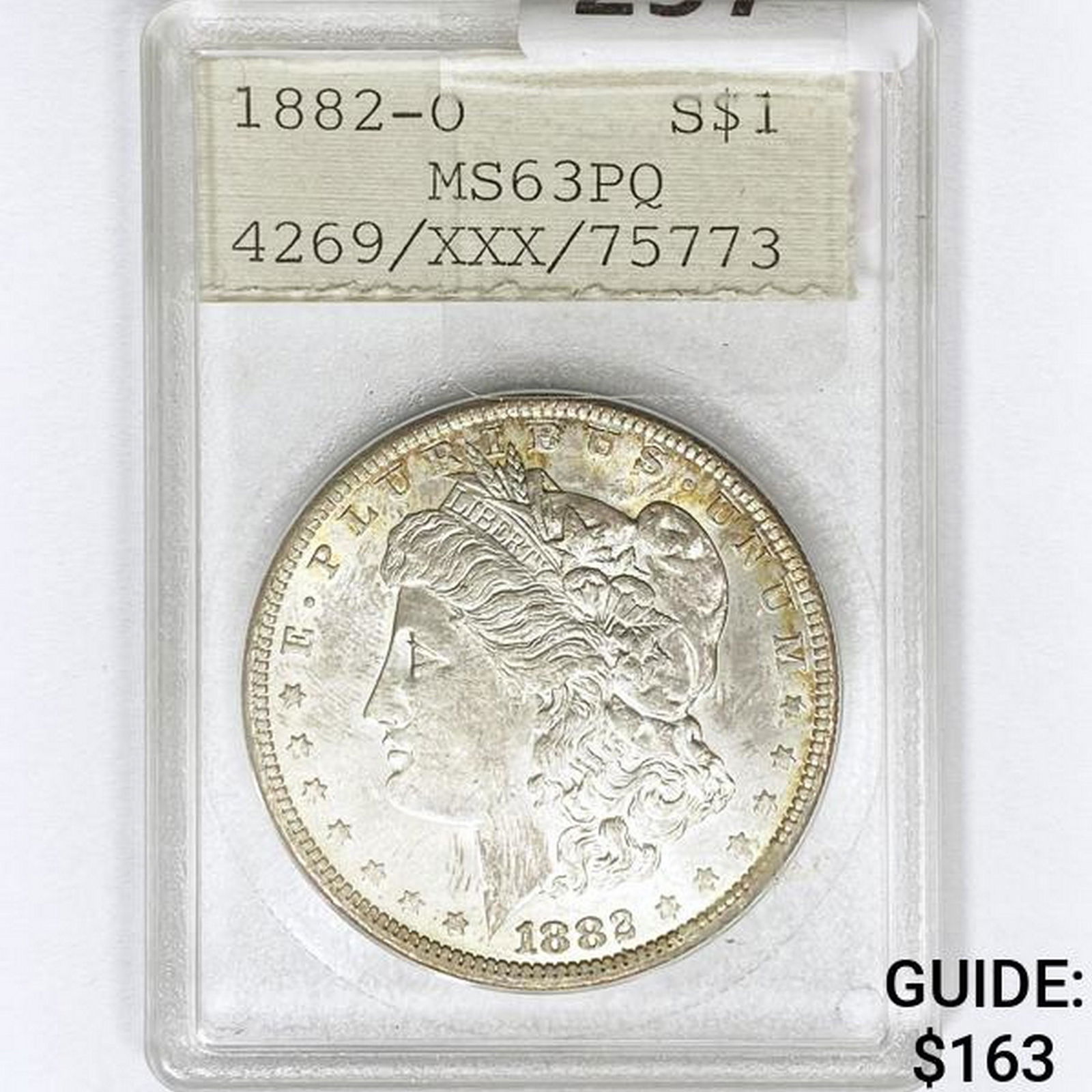 1882-O Morgan Silver Dollar Numex MS63 PQ (1 of 2)