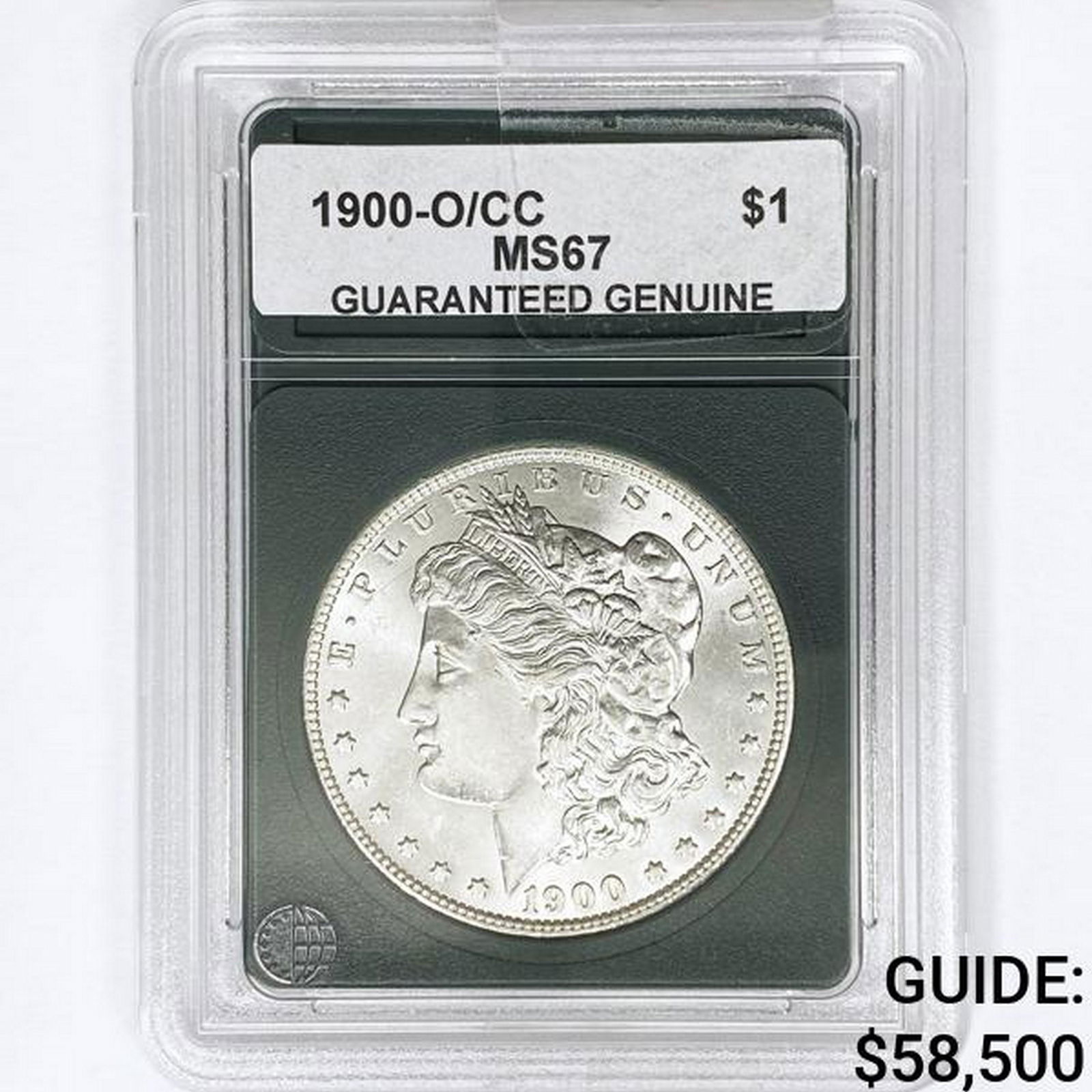 1900-O/CC Morgan Silver Dollar MS67 (1 of 2)